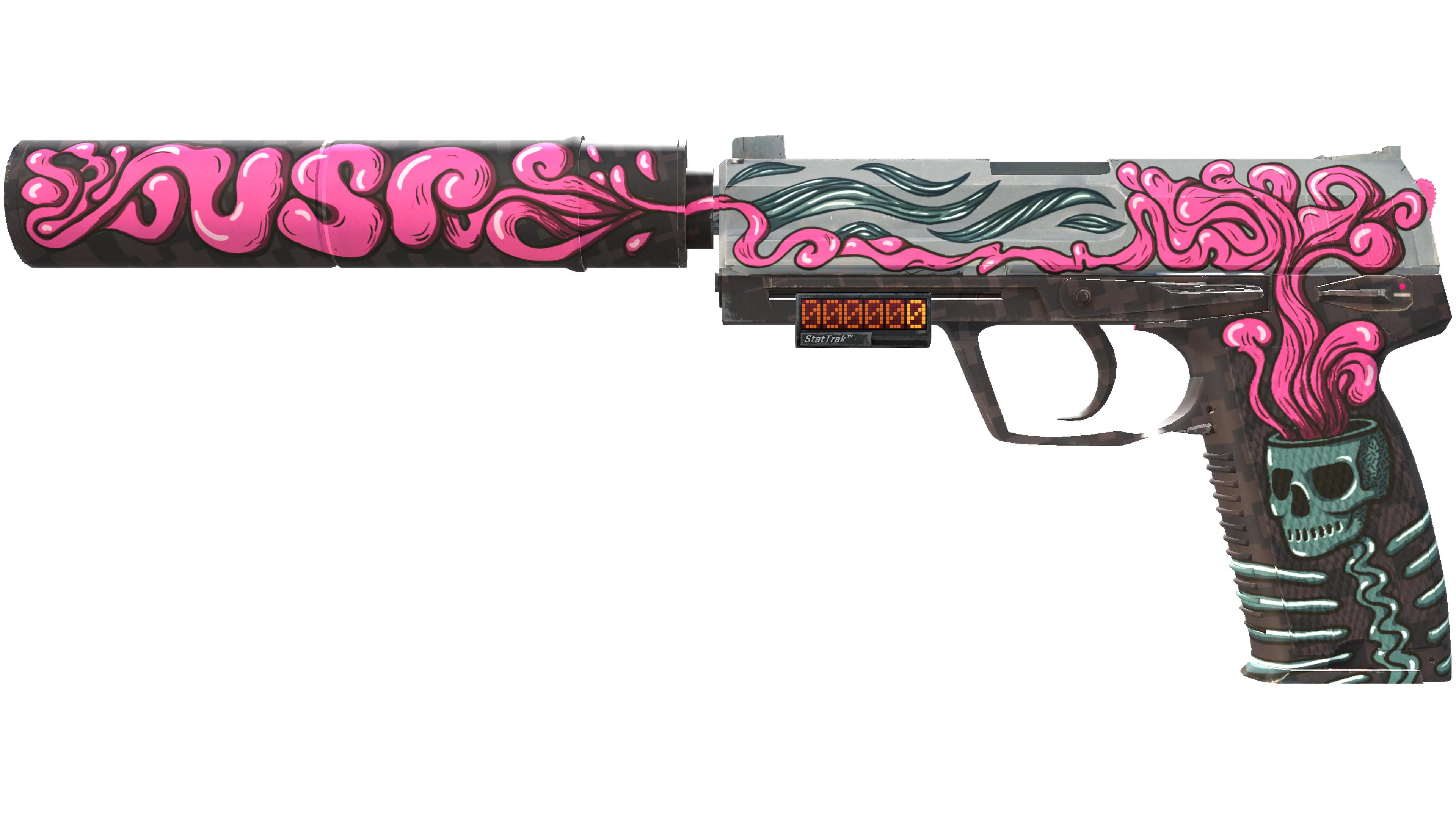 Miniatura de StatTrak™ USP-S | Cortex (Minimal Wear)