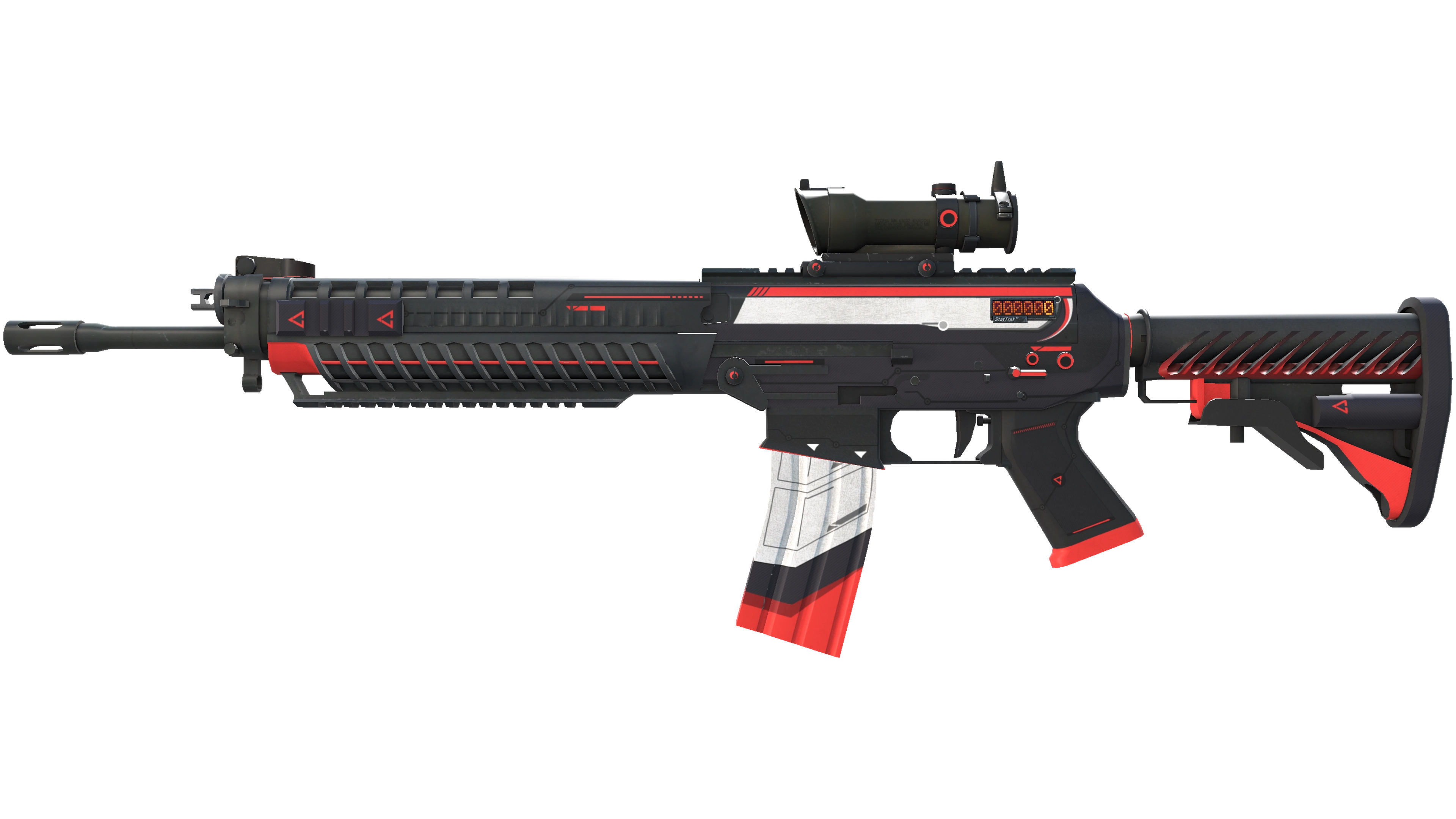Miniatura de StatTrak™ SG 553 | Cyrex (Minimal Wear)