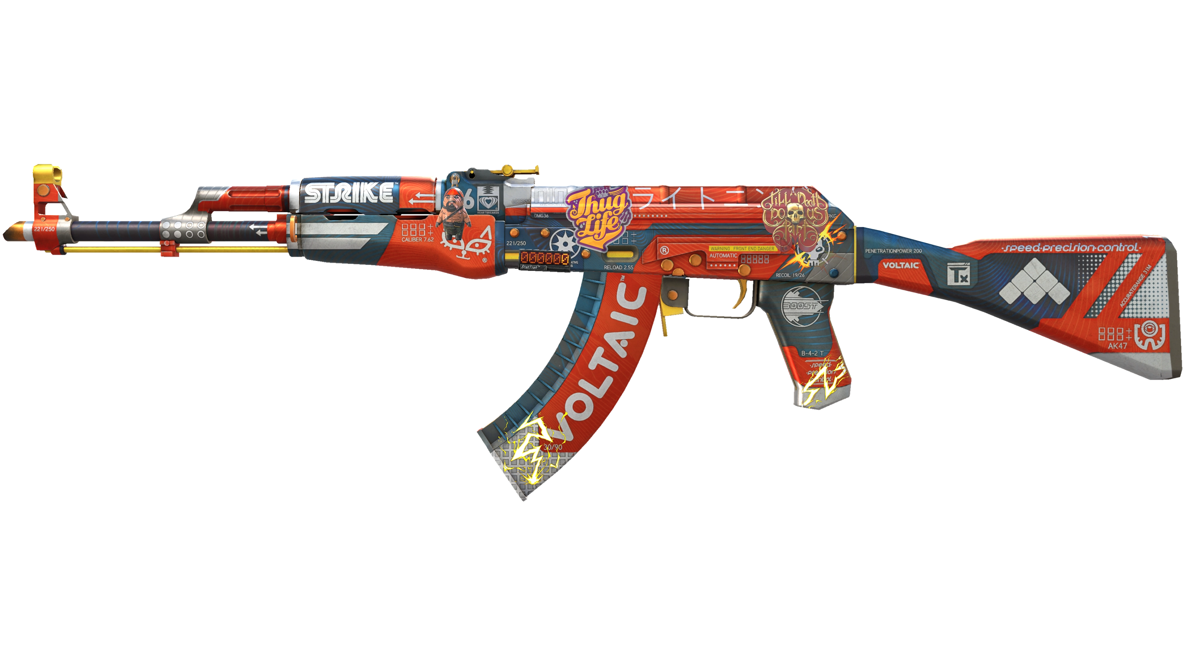 StatTrak™ AK-47 | Bloodsport (Field-Tested) thumbnail