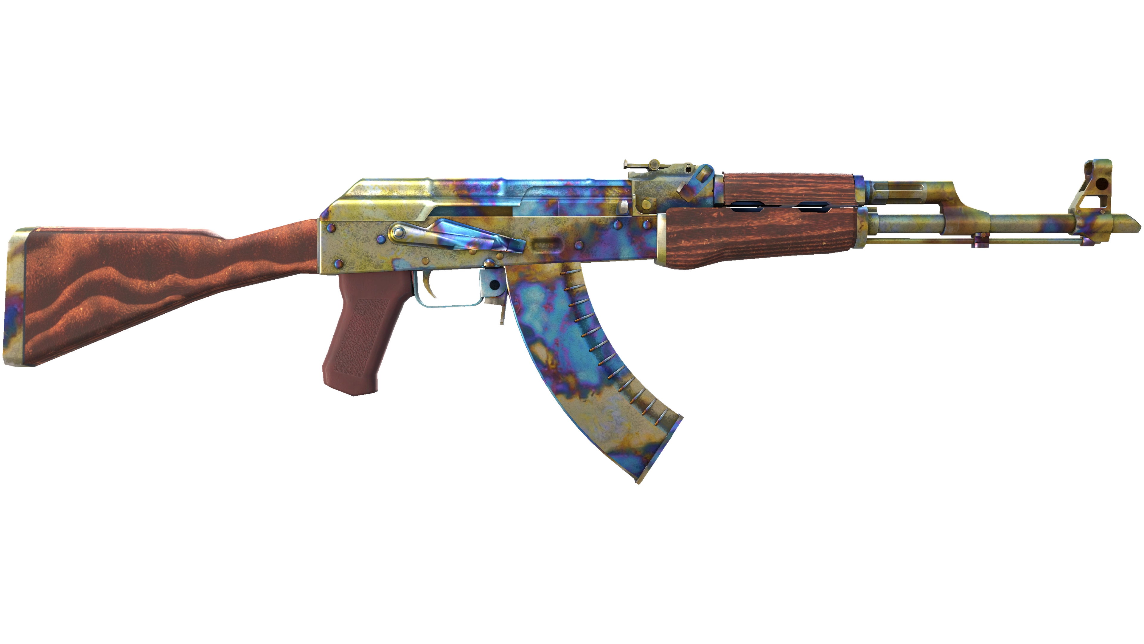 AK-47 | Case Hardened (Well-Worn) thumbnail