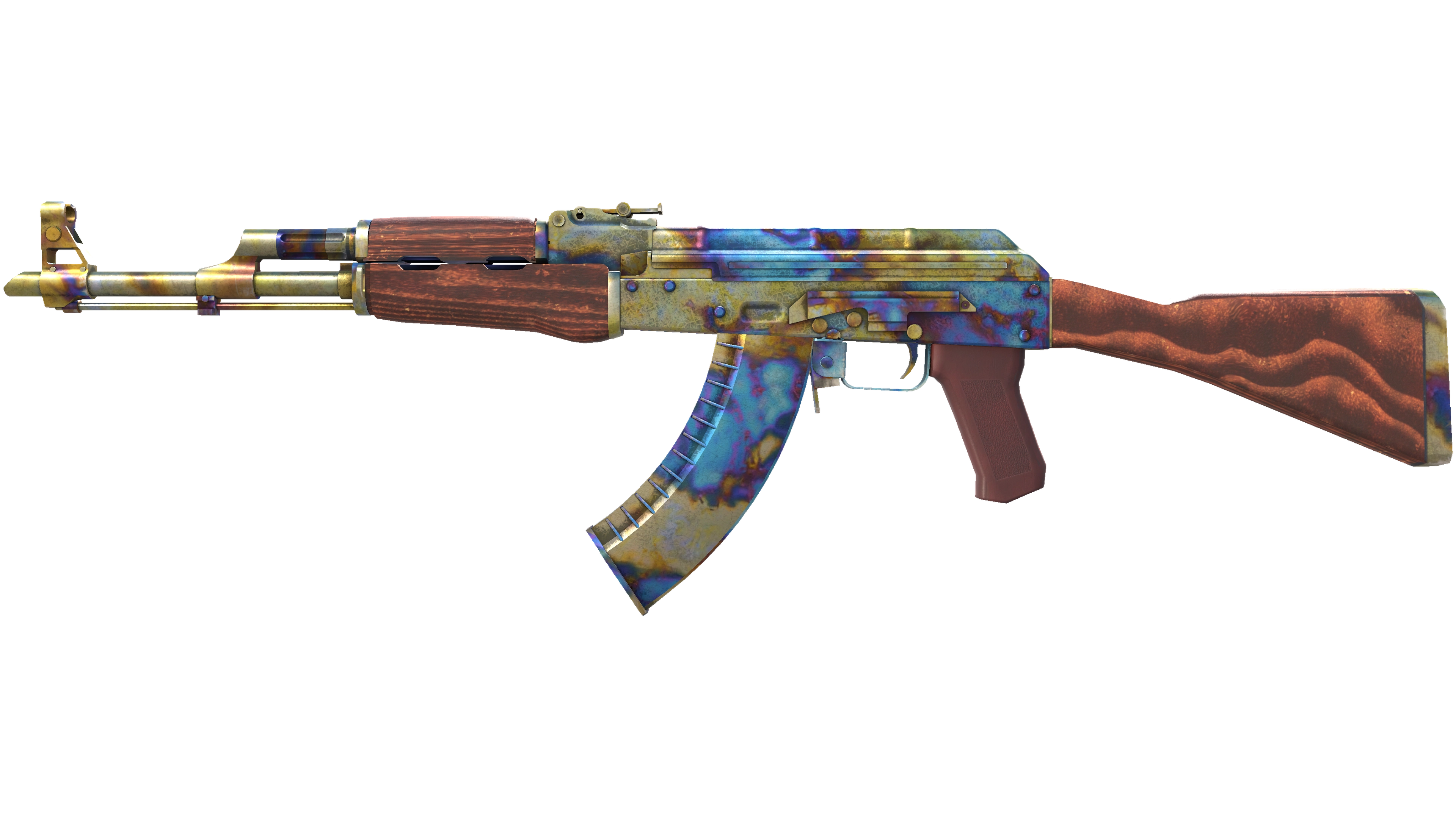 AK-47 | Case Hardened (Well-Worn) thumbnail