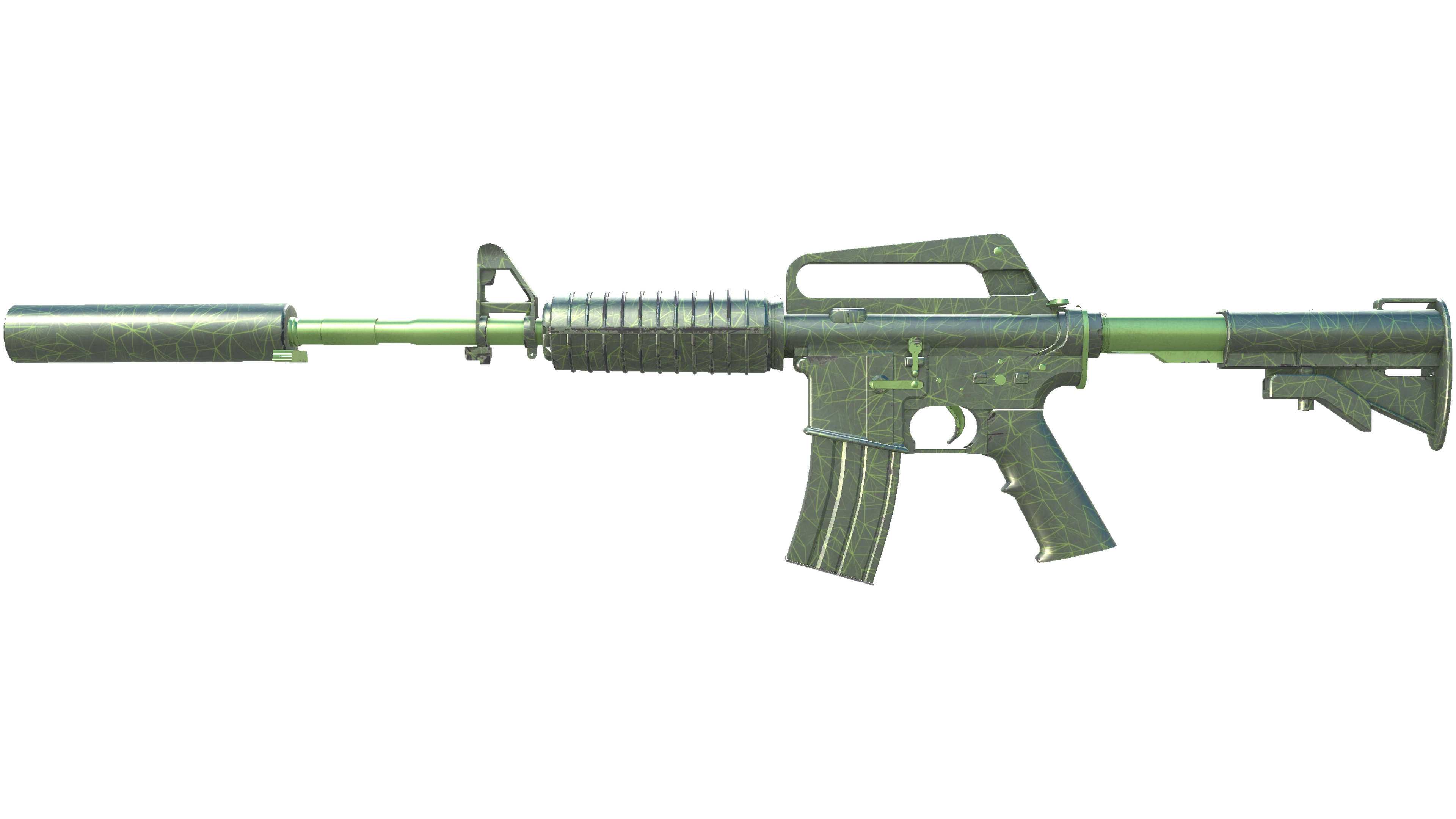 M4A1-S | Moss Quartz (Minimal Wear)