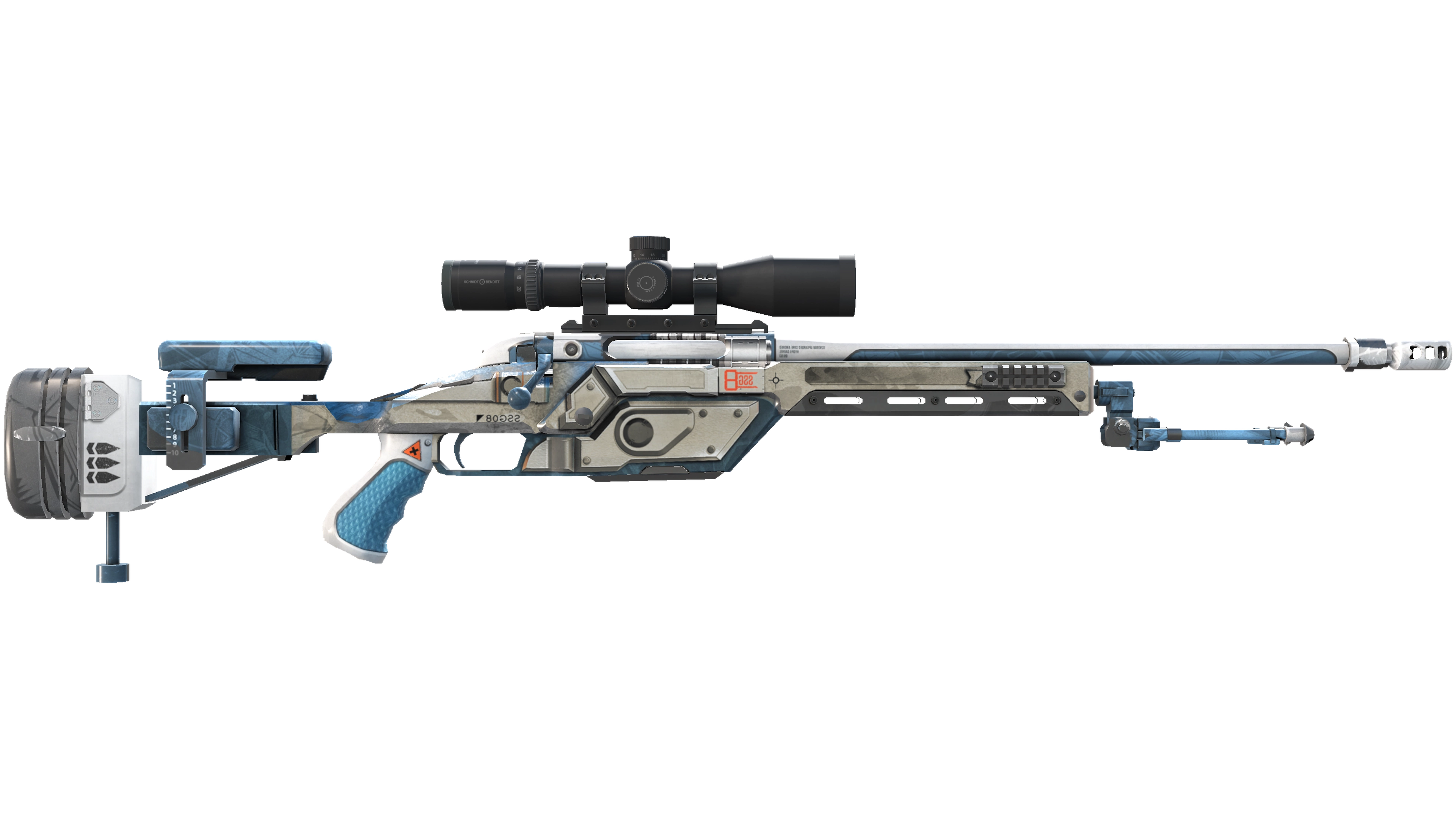 Miniatura de StatTrak™ SSG 08 | Ghost Crusader (Minimal Wear)