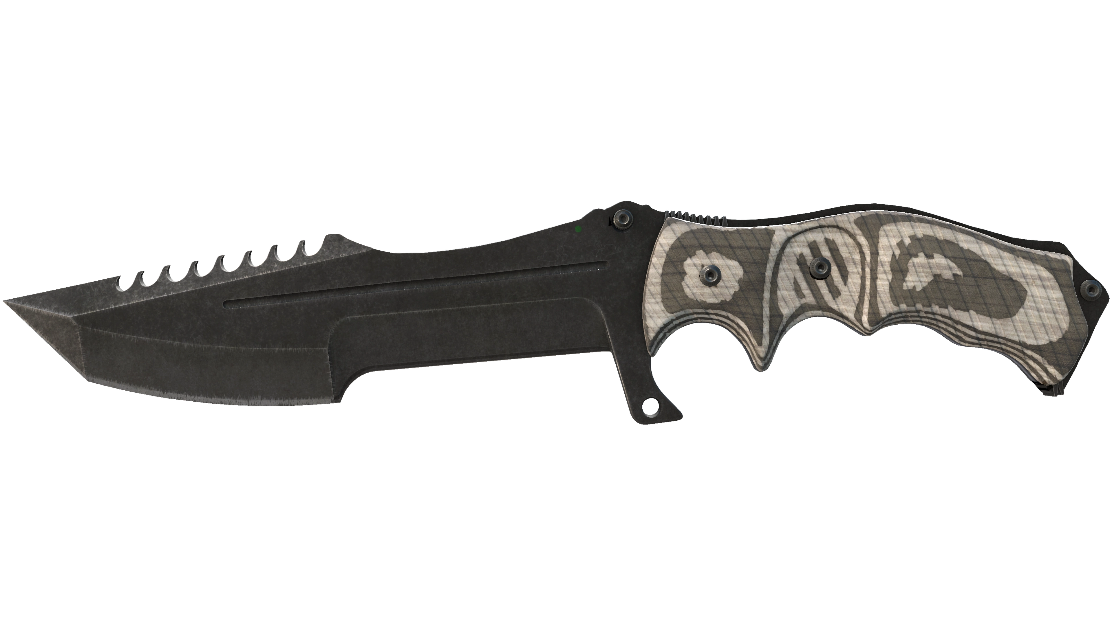 Vorschau von ★ Huntsman Knife | Black Laminate (Well-Worn)