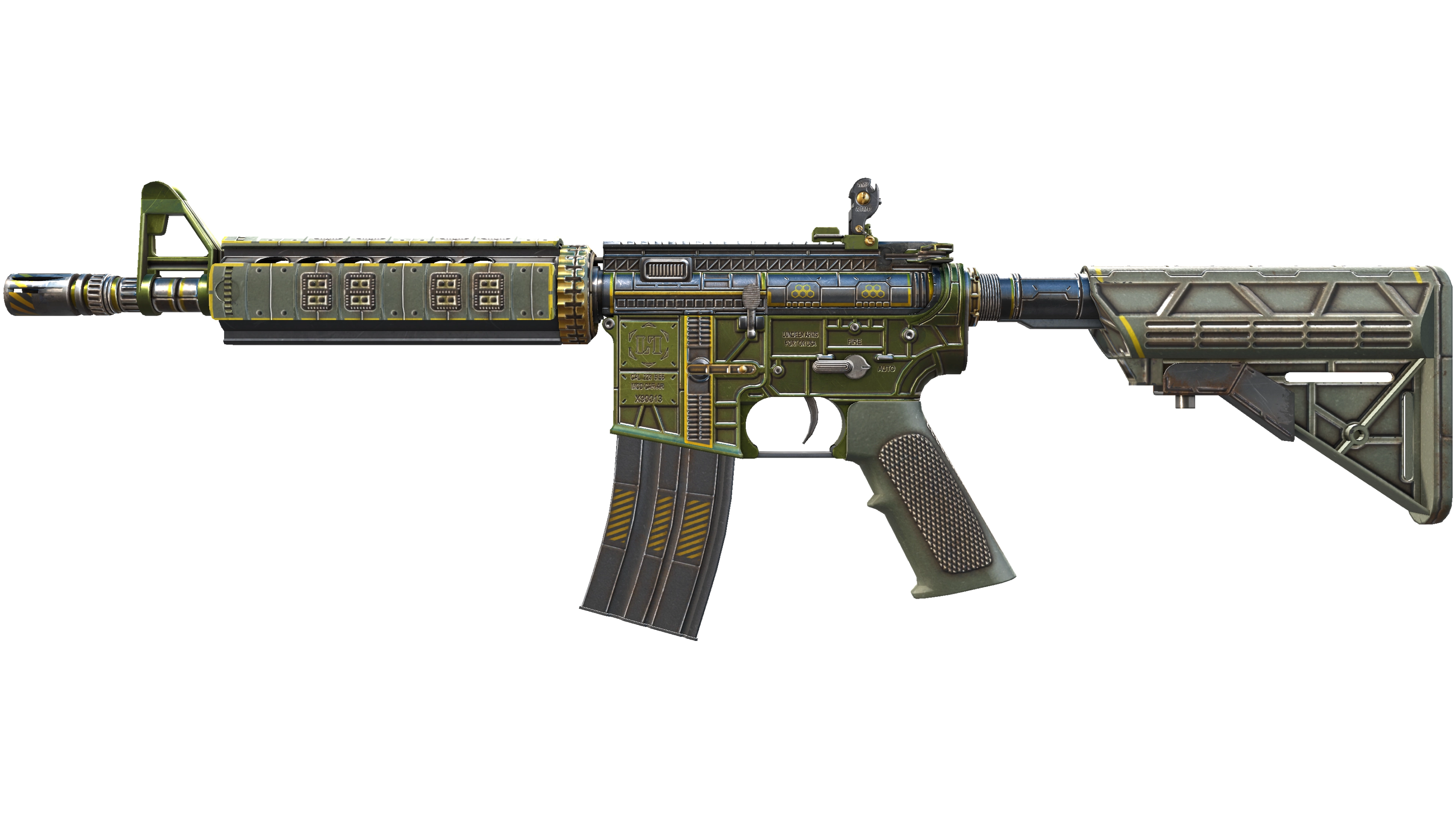 M4A4 | The Battlestar (Minimal Wear) thumbnail