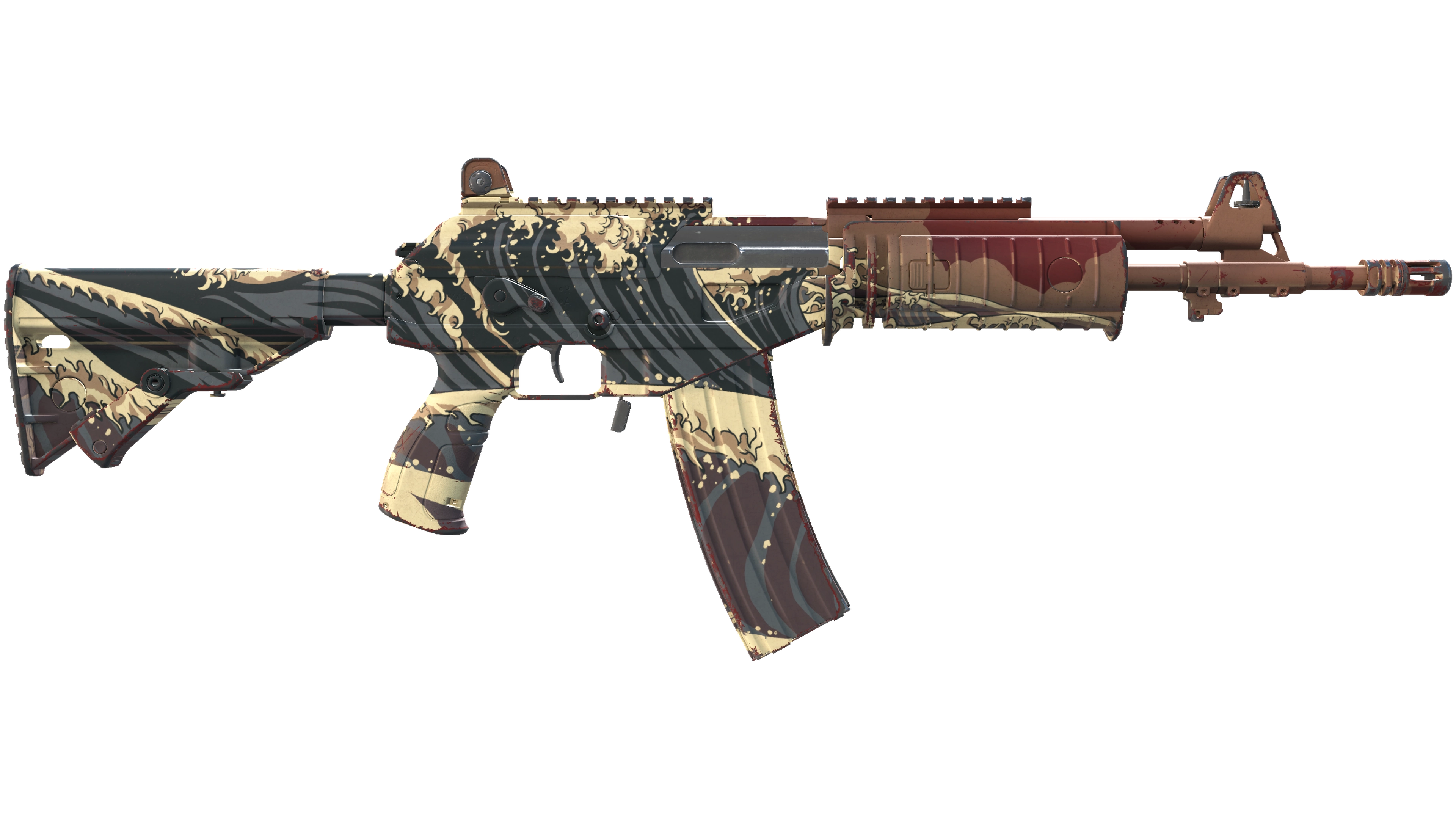 Miniatura de StatTrak™ Galil AR | Crimson Tsunami (Minimal Wear)