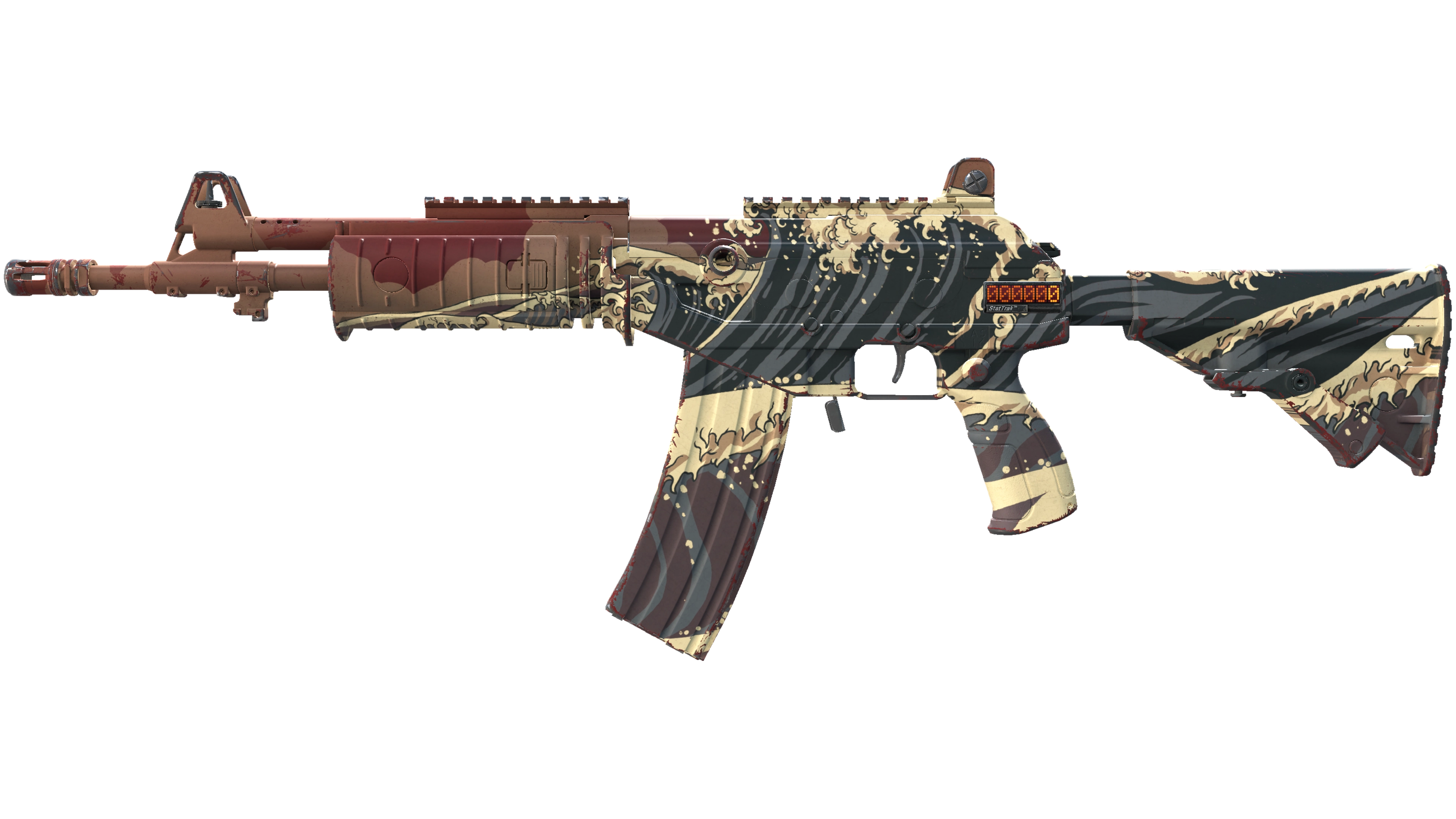 StatTrak™ Galil AR | Crimson Tsunami (Minimal Wear)