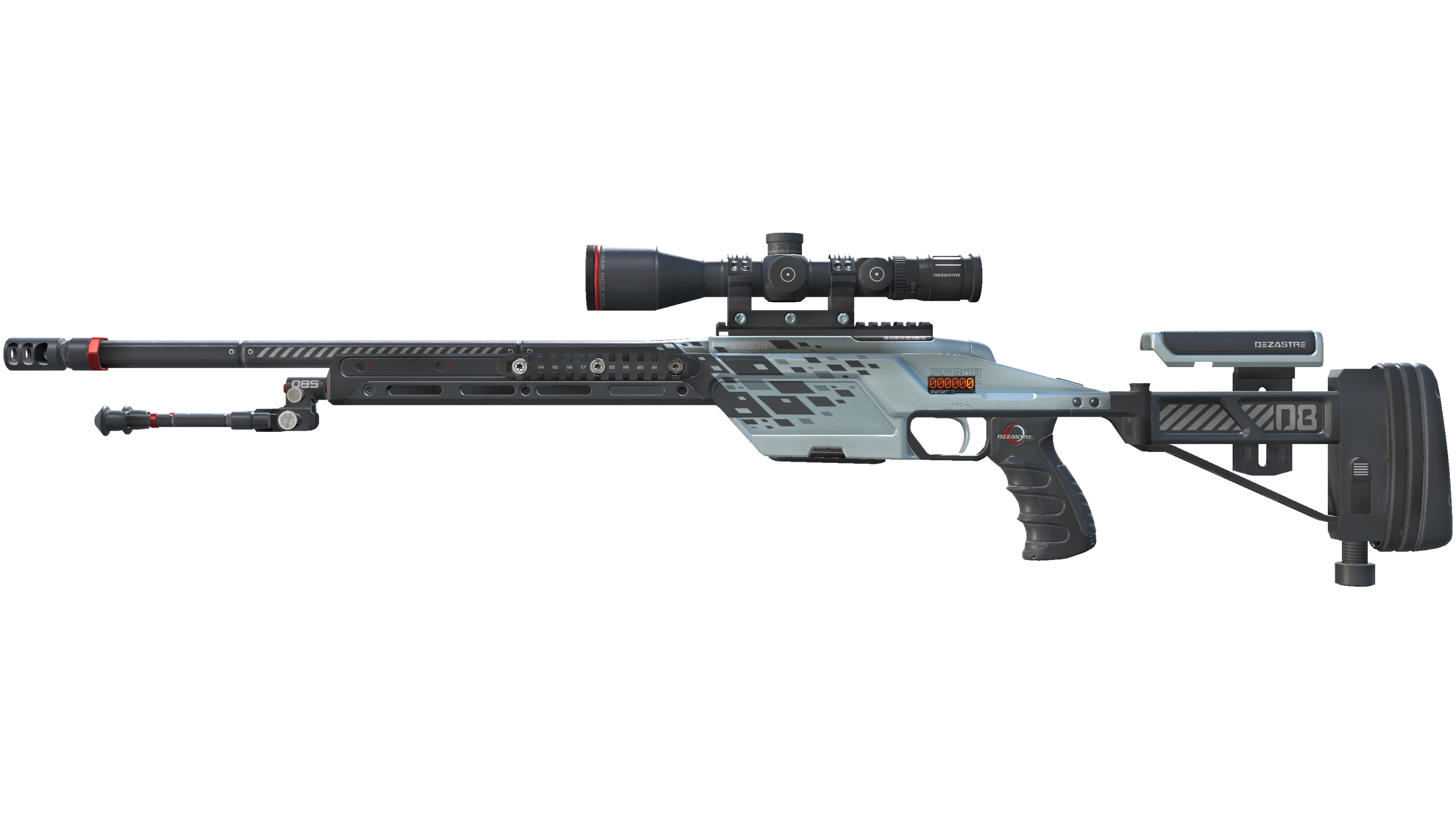 Miniatura de StatTrak™ SSG 08 | Dezastre (Factory New)