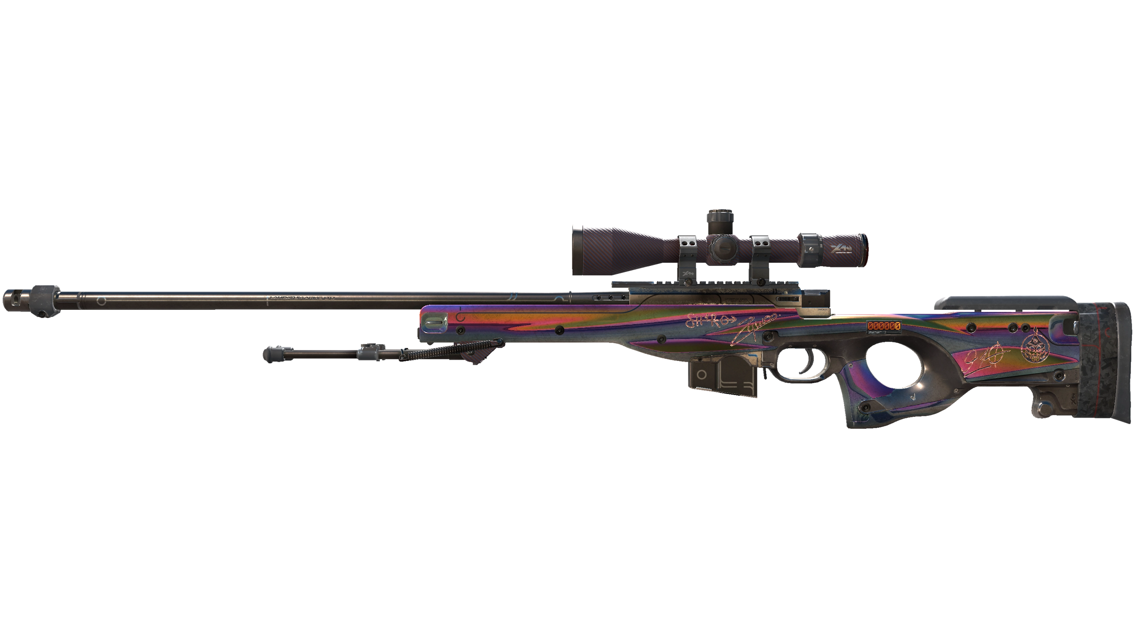 Миниатюра StatTrak™ AWP | Chrome Cannon (Battle-Scarred)