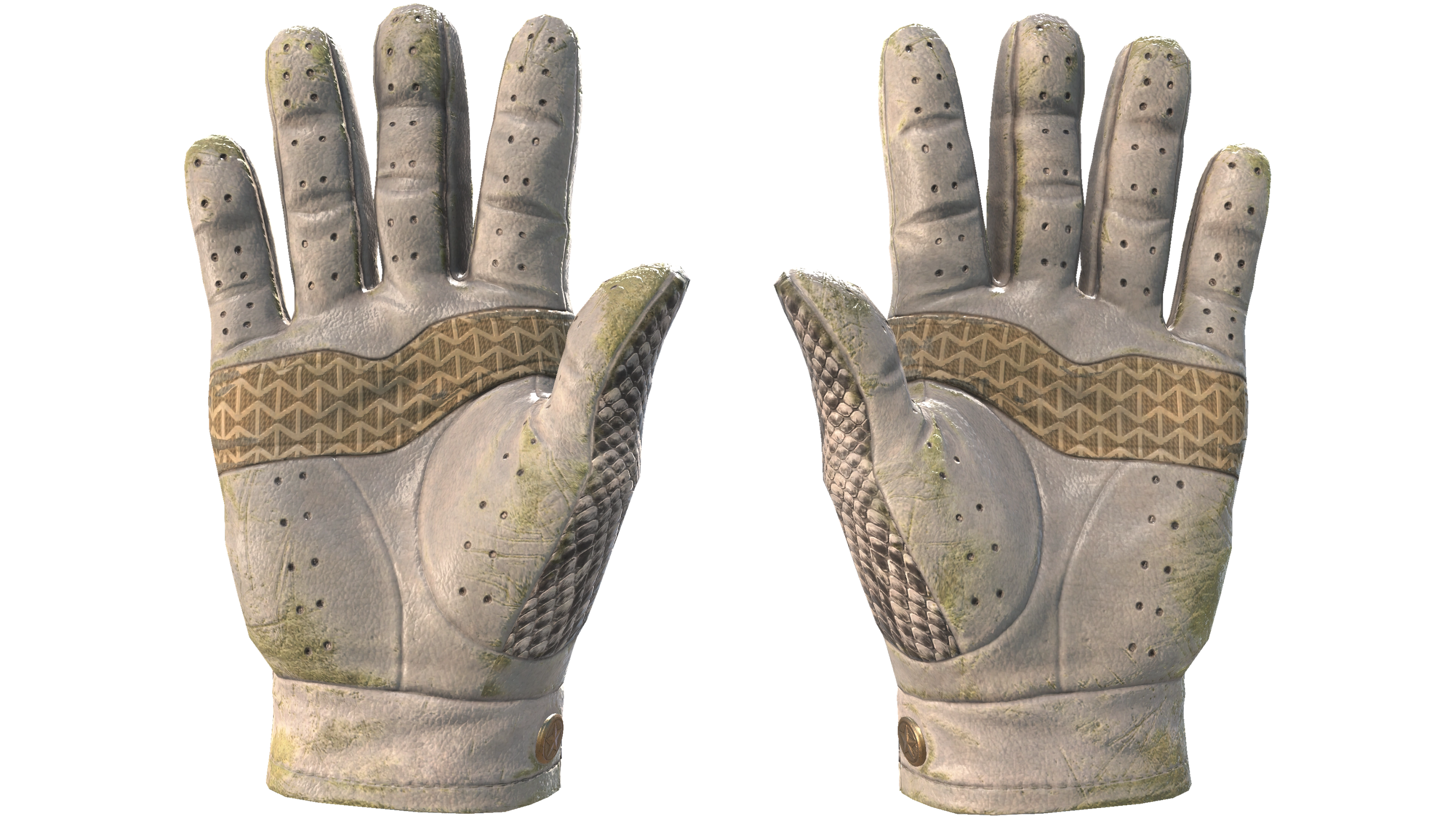 Миниатюра ★ Driver Gloves | King Snake (Well-Worn)