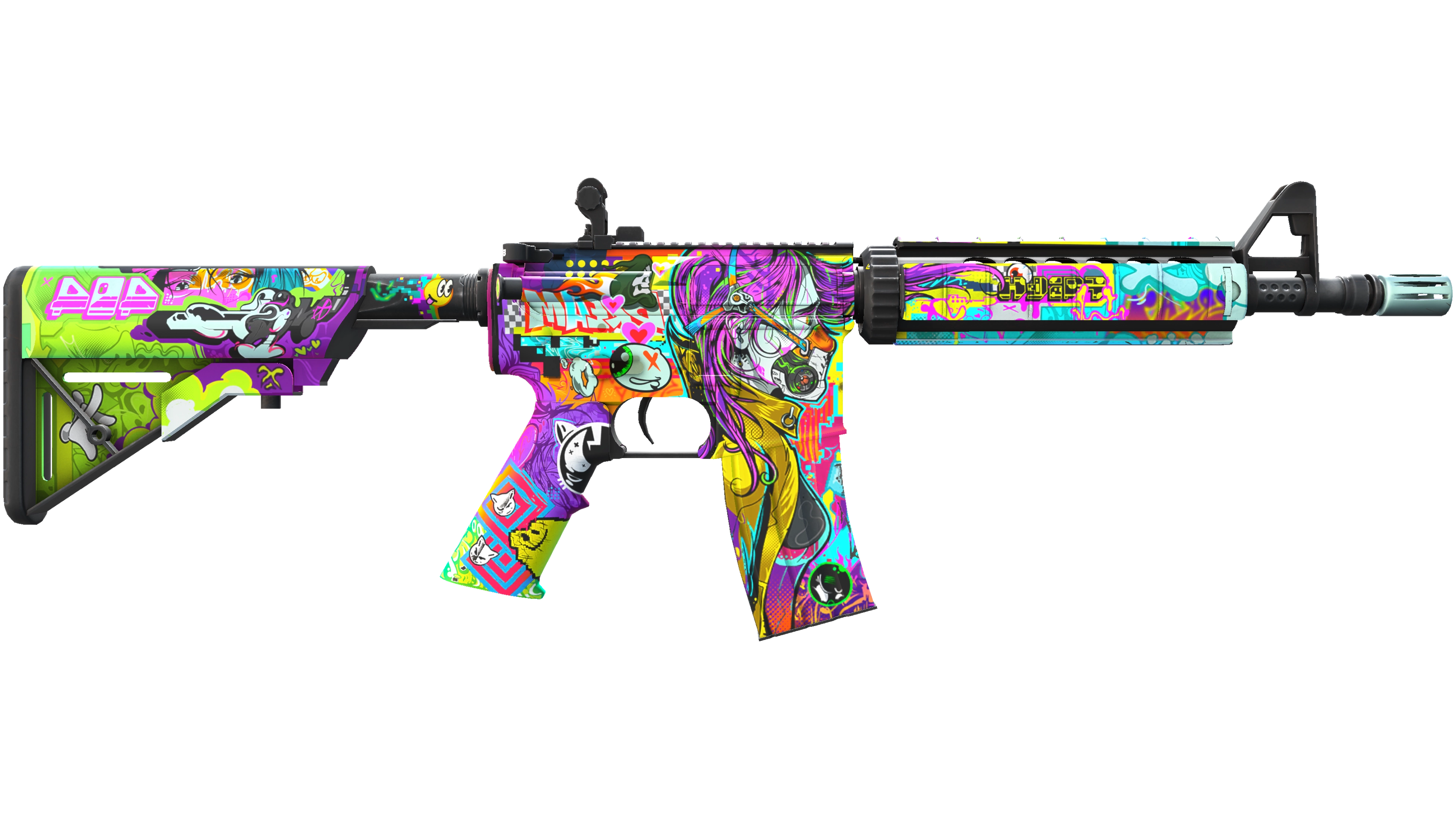 Миниатюра M4A4 | In Living Color (Factory New)