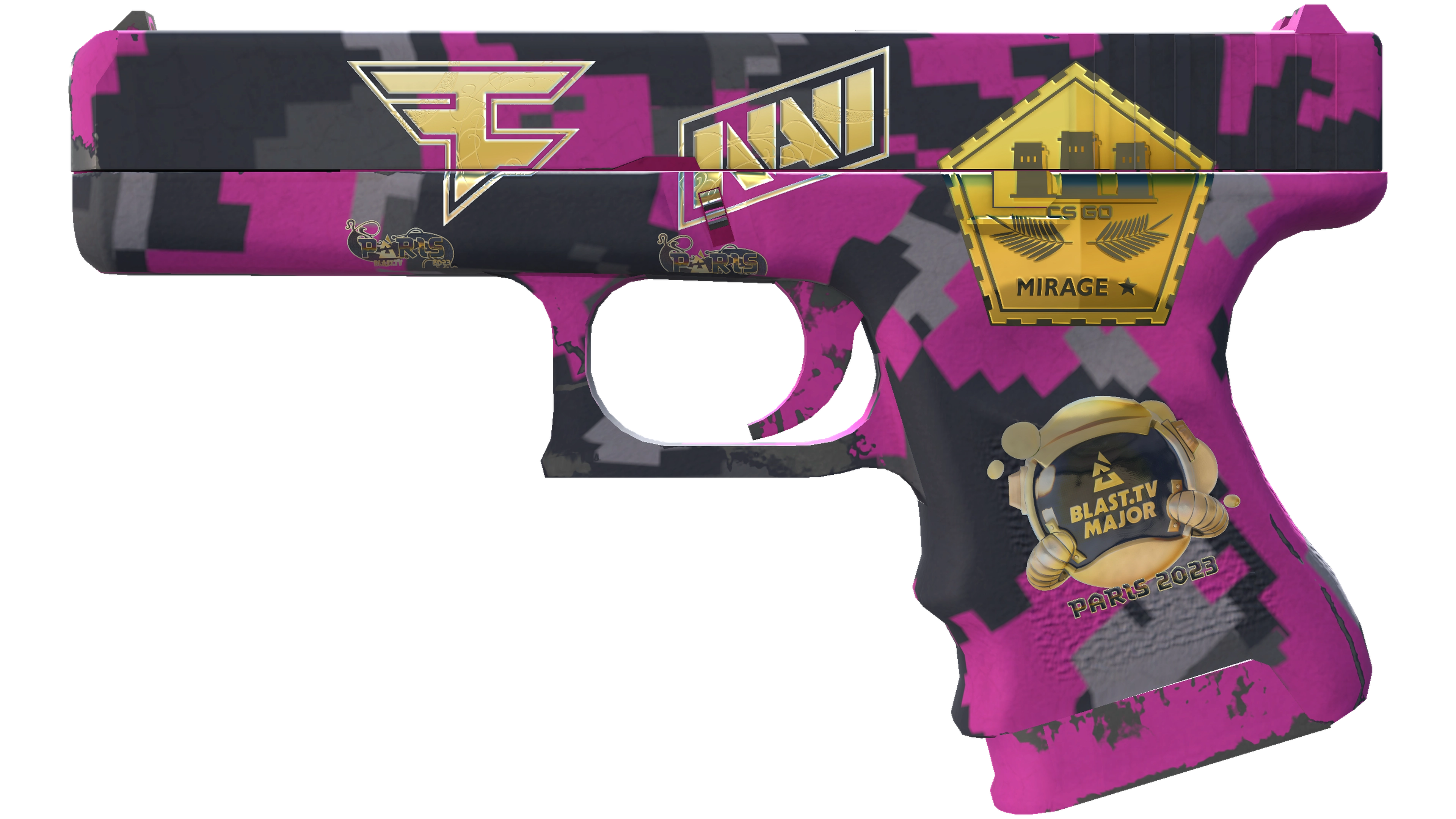 صورة مصغرة لـ Souvenir Glock-18 | Pink DDPAT (Minimal Wear)