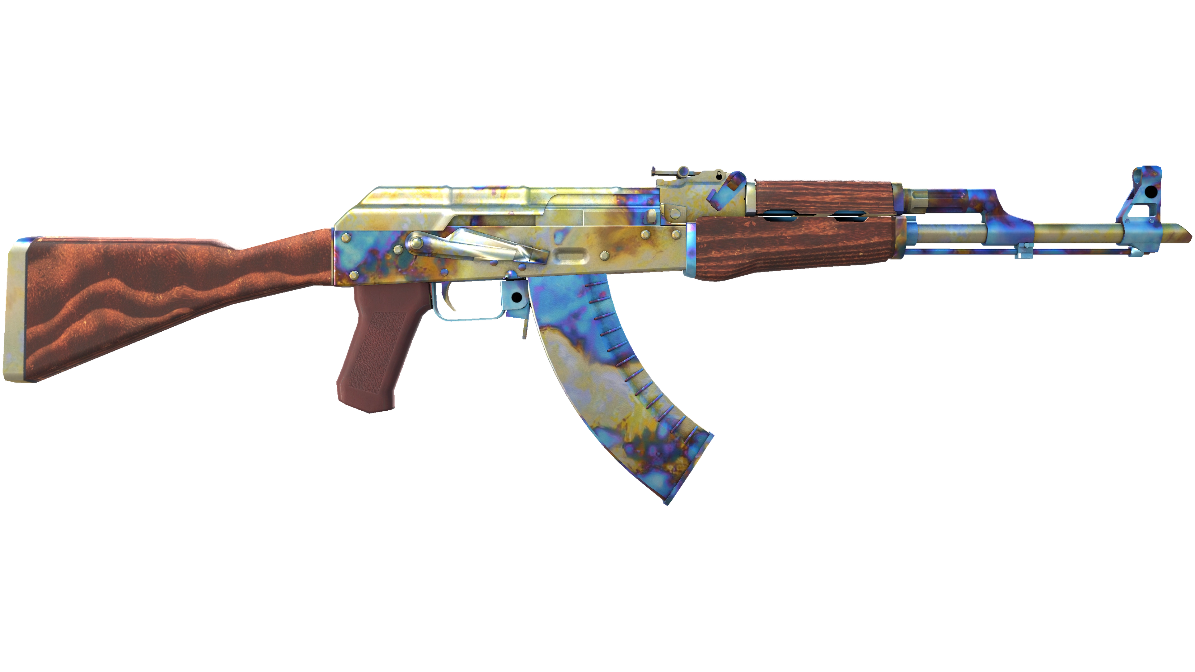 Миниатюра AK-47 | Case Hardened (Minimal Wear)