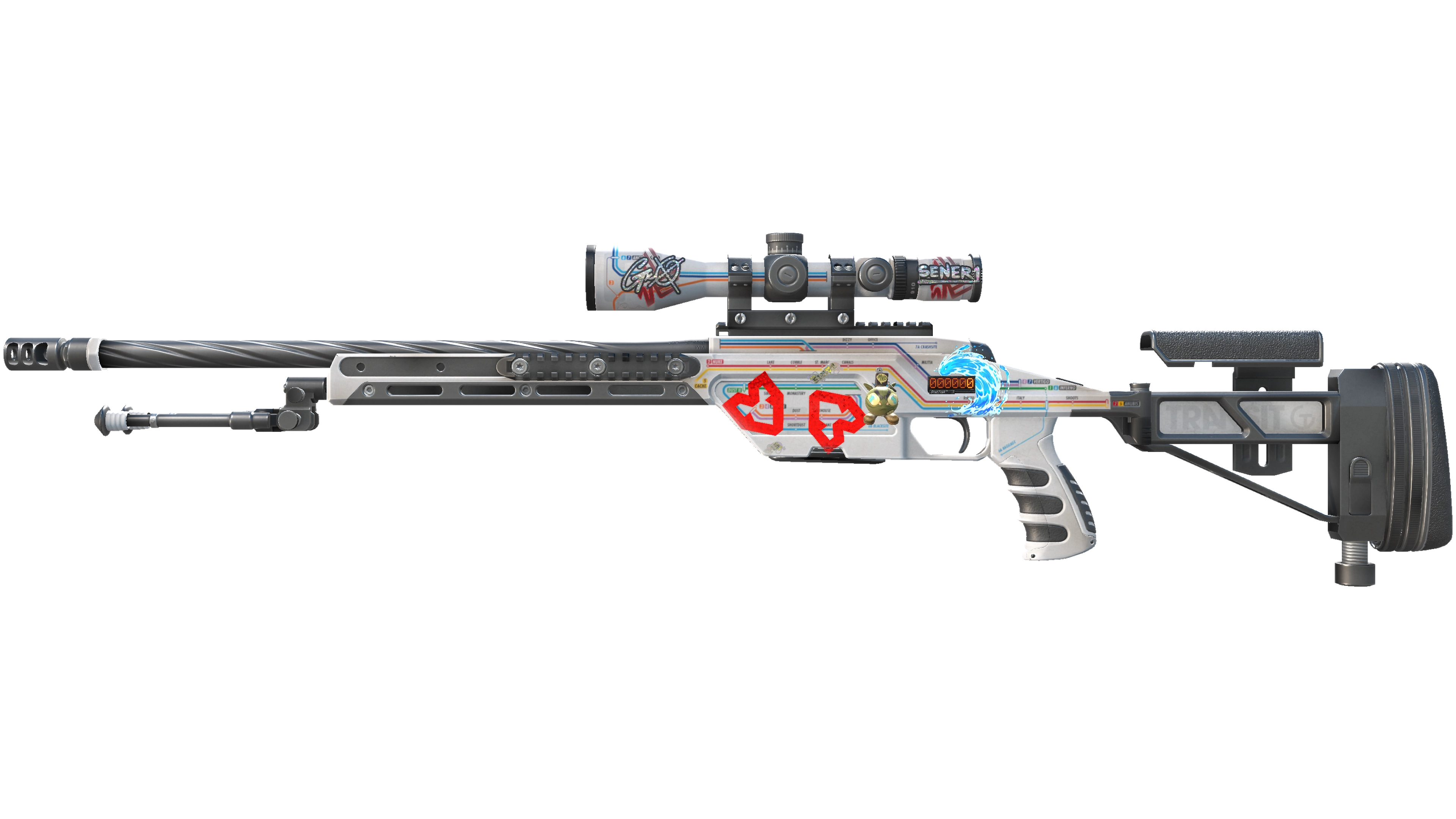 Миниатюра StatTrak™ SSG 08 | Rapid Transit (Factory New)
