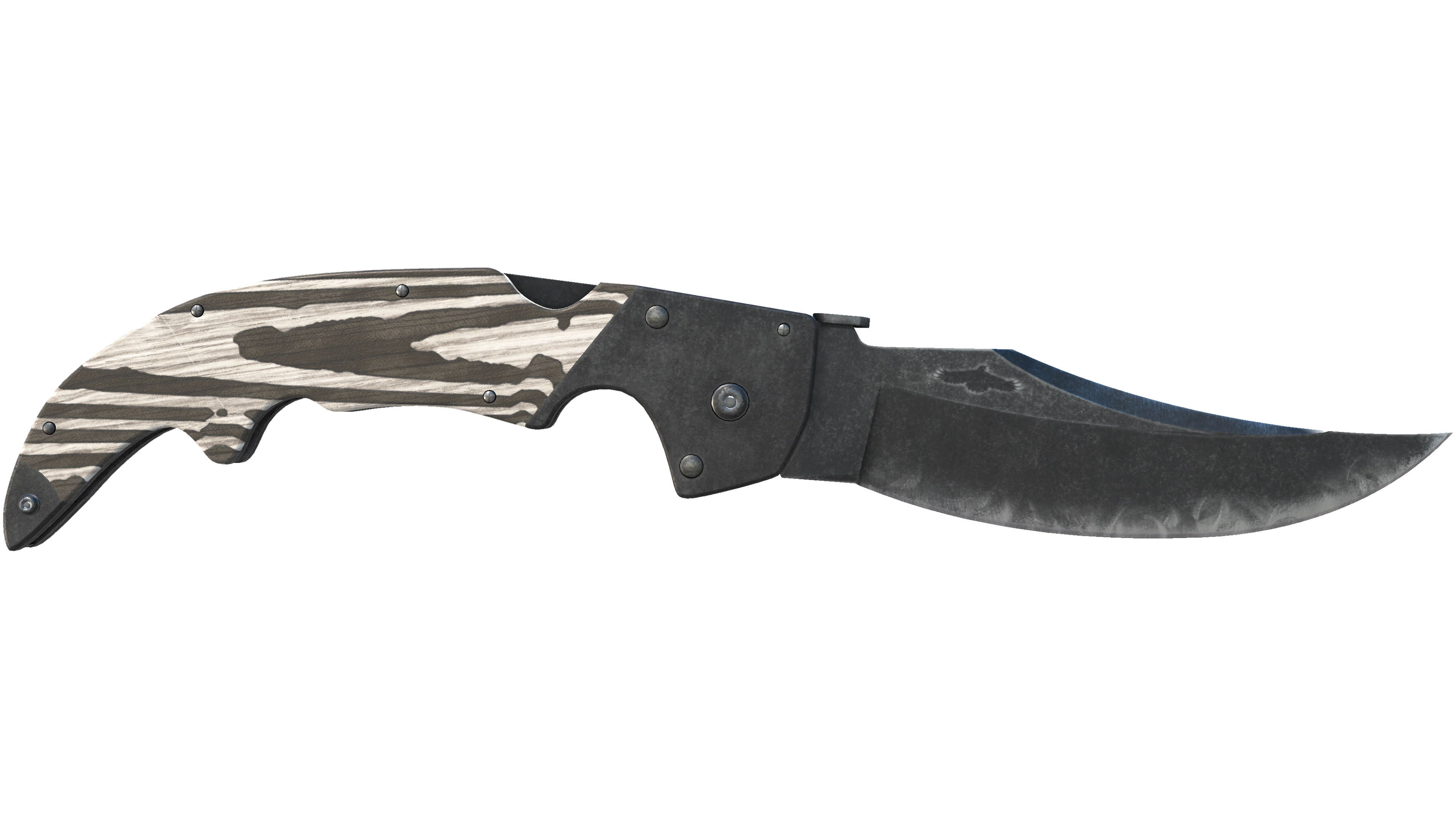 Миниатюра ★ Falchion Knife | Black Laminate (Factory New)