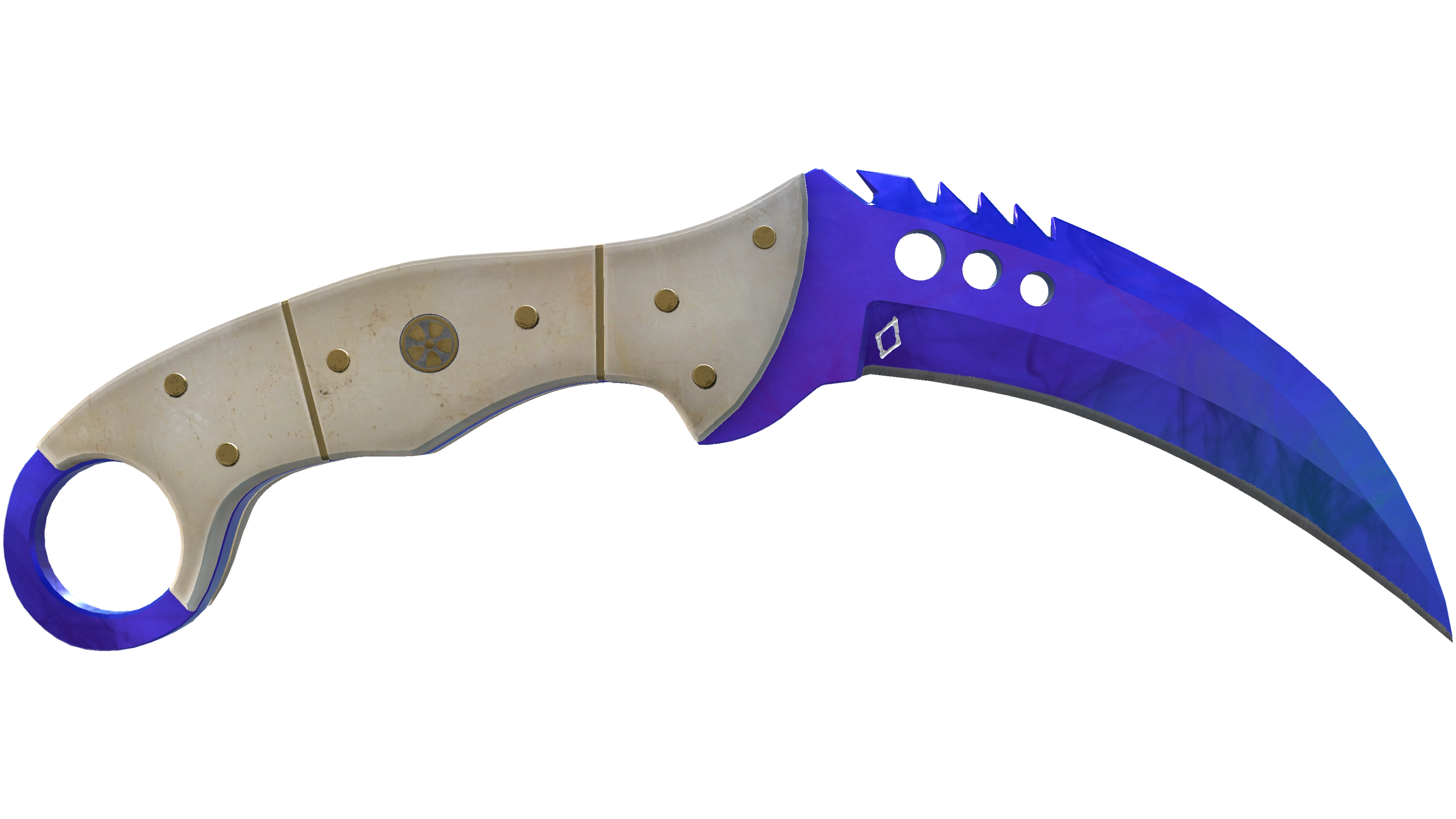 Миниатюра ★ StatTrak™ Talon Knife | Doppler (Factory New)