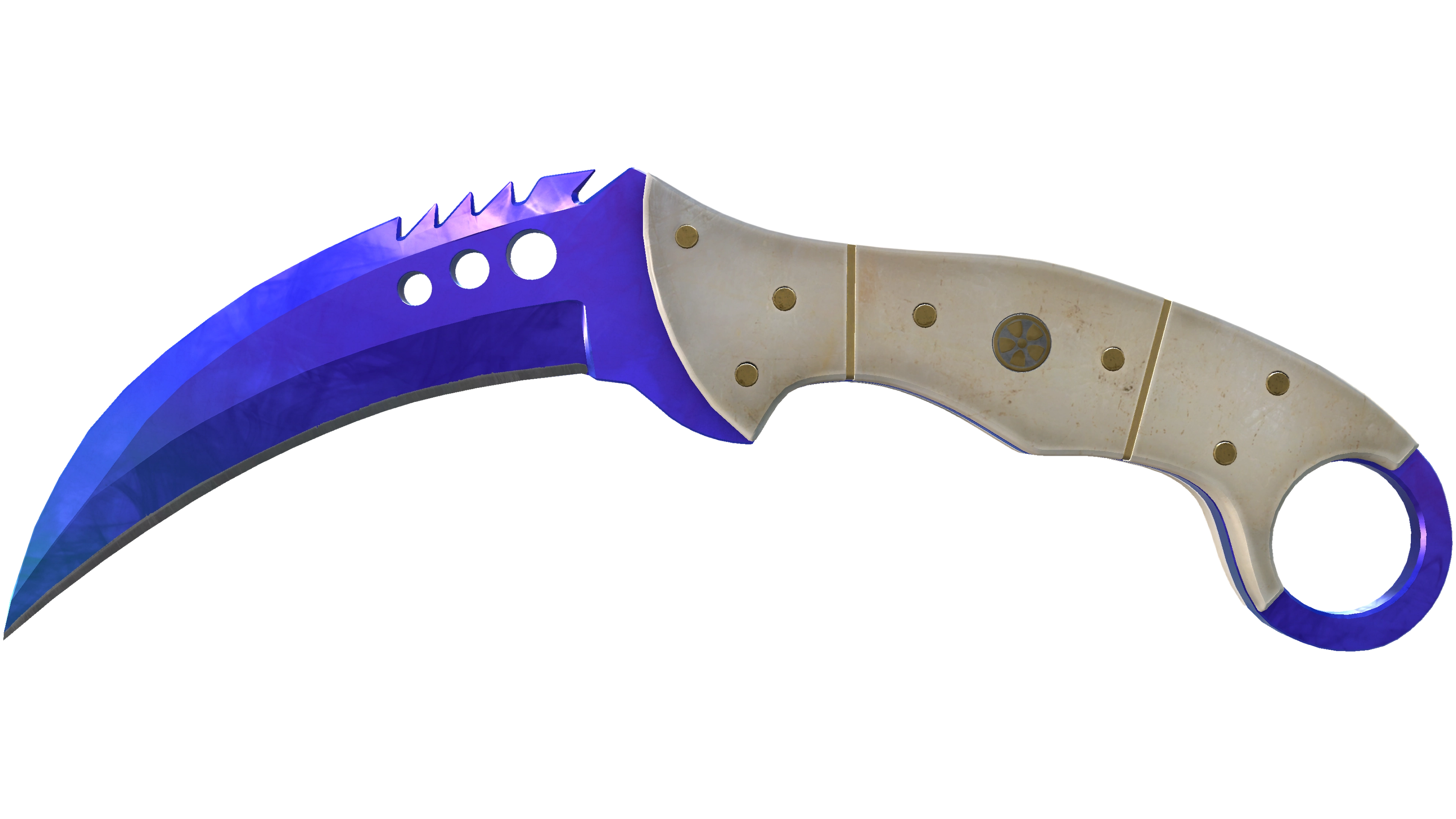 Миниатюра ★ StatTrak™ Talon Knife | Doppler (Factory New)