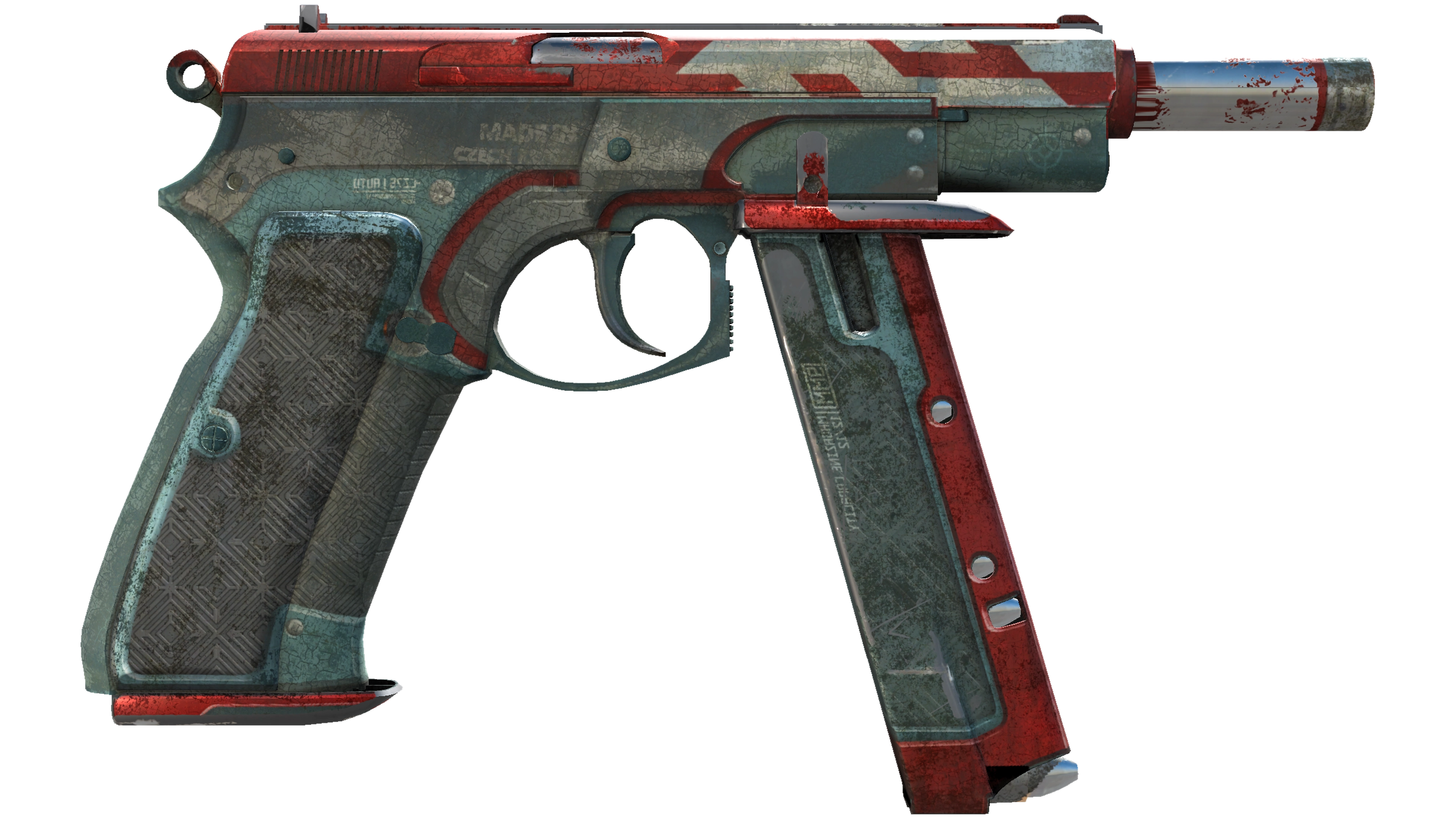 CZ75-Auto | Red Astor (Battle-Scarred) thumbnail
