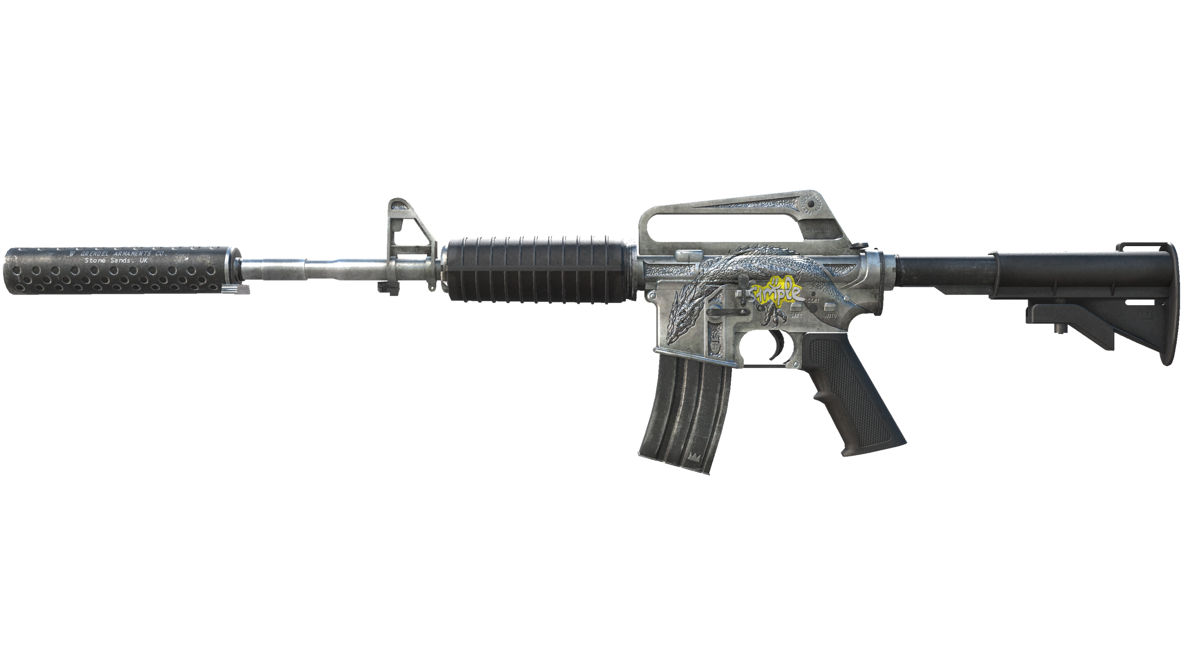 M4A1-S | Basilisk (Minimal Wear) thumbnail