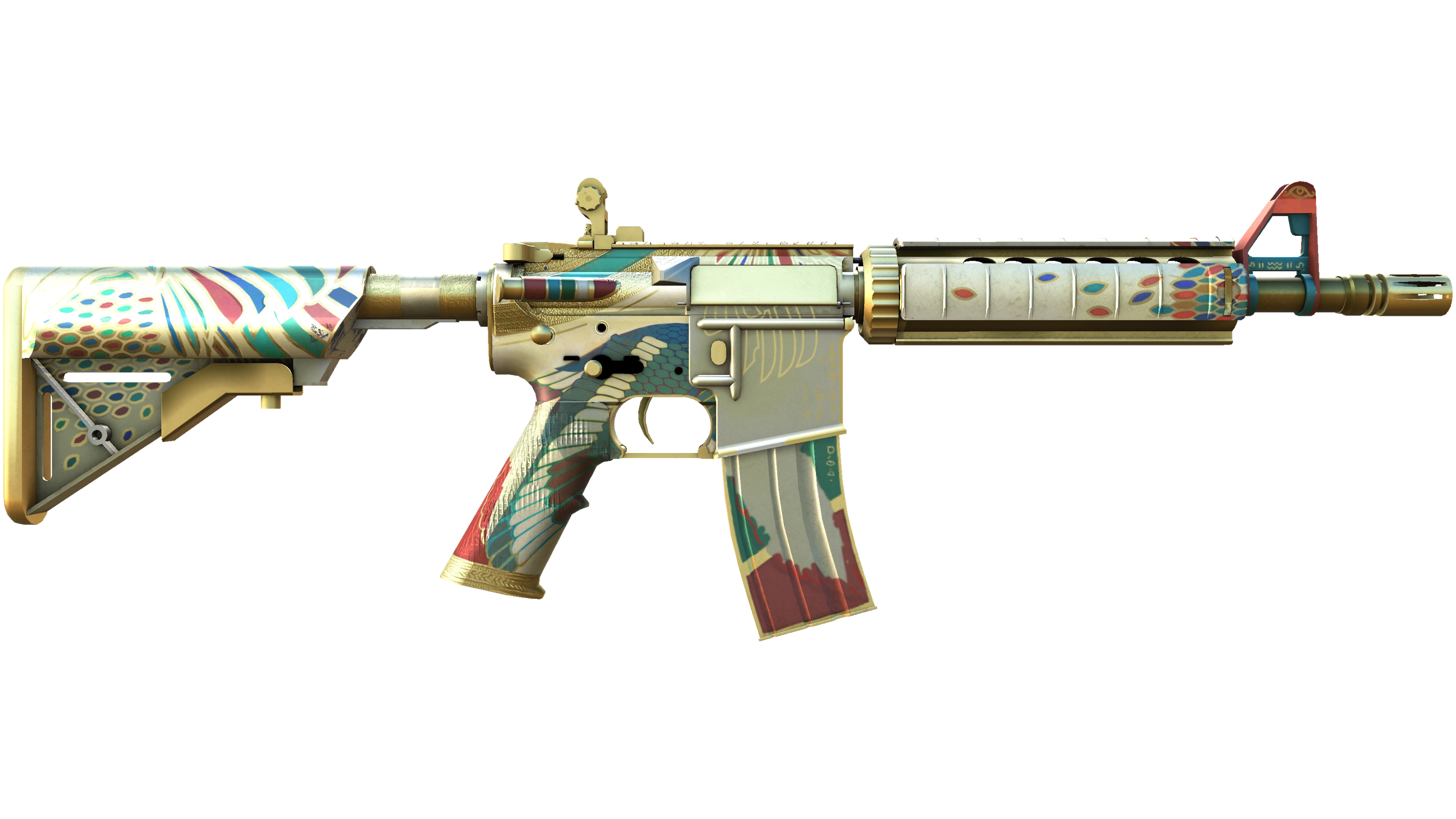 M4A4 | Eye of Horus (Minimal Wear) thumbnail