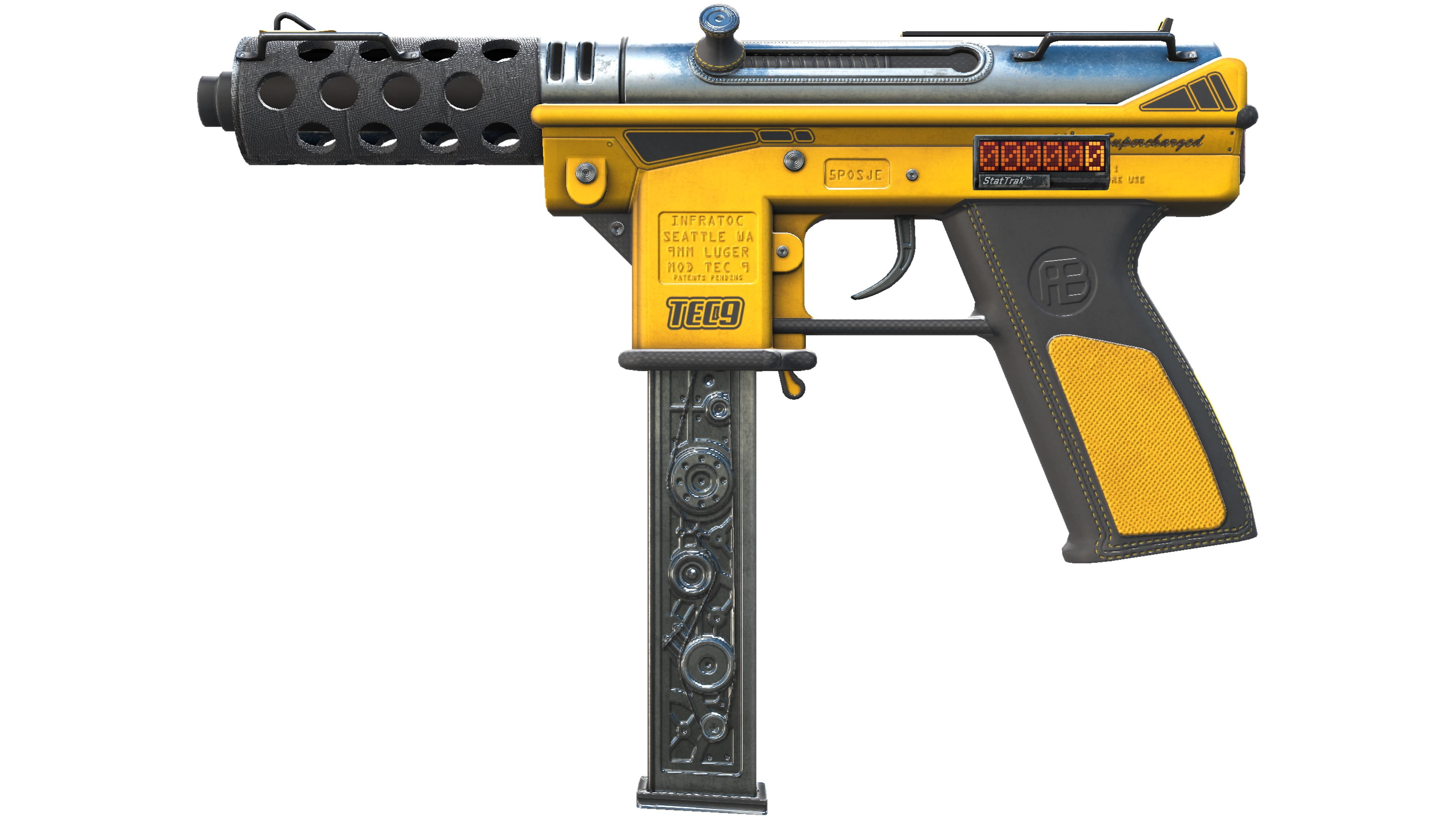 Миниатюра StatTrak™ Tec-9 | Fuel Injector (Minimal Wear)