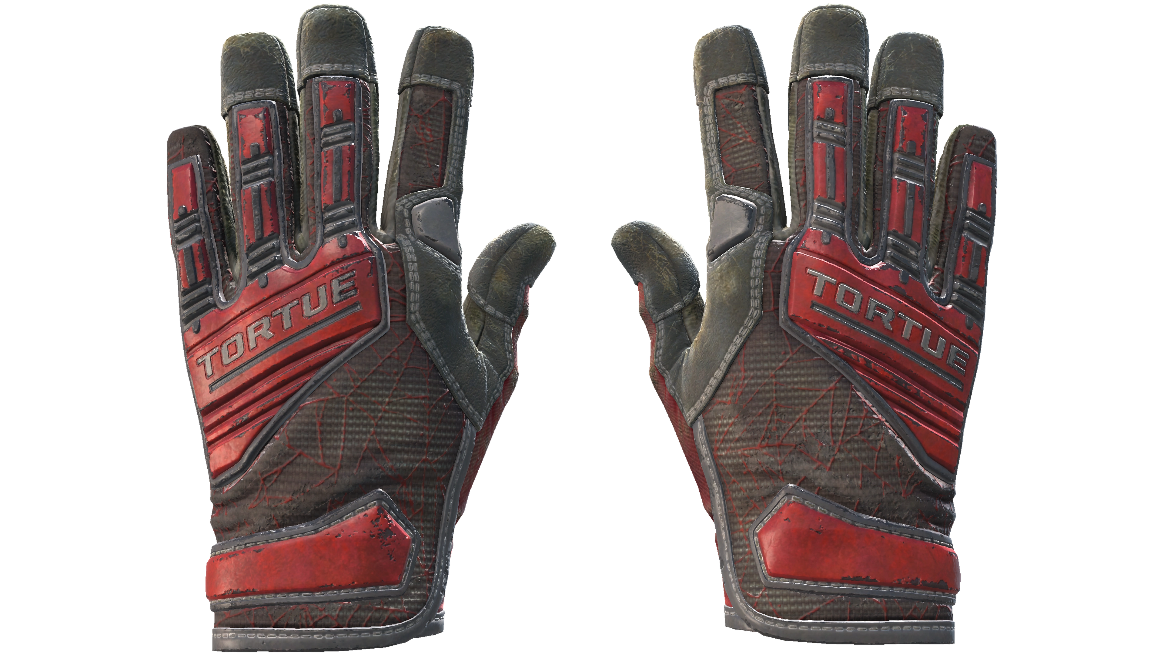 ★ Specialist Gloves | Crimson Web (Battle-Scarred)