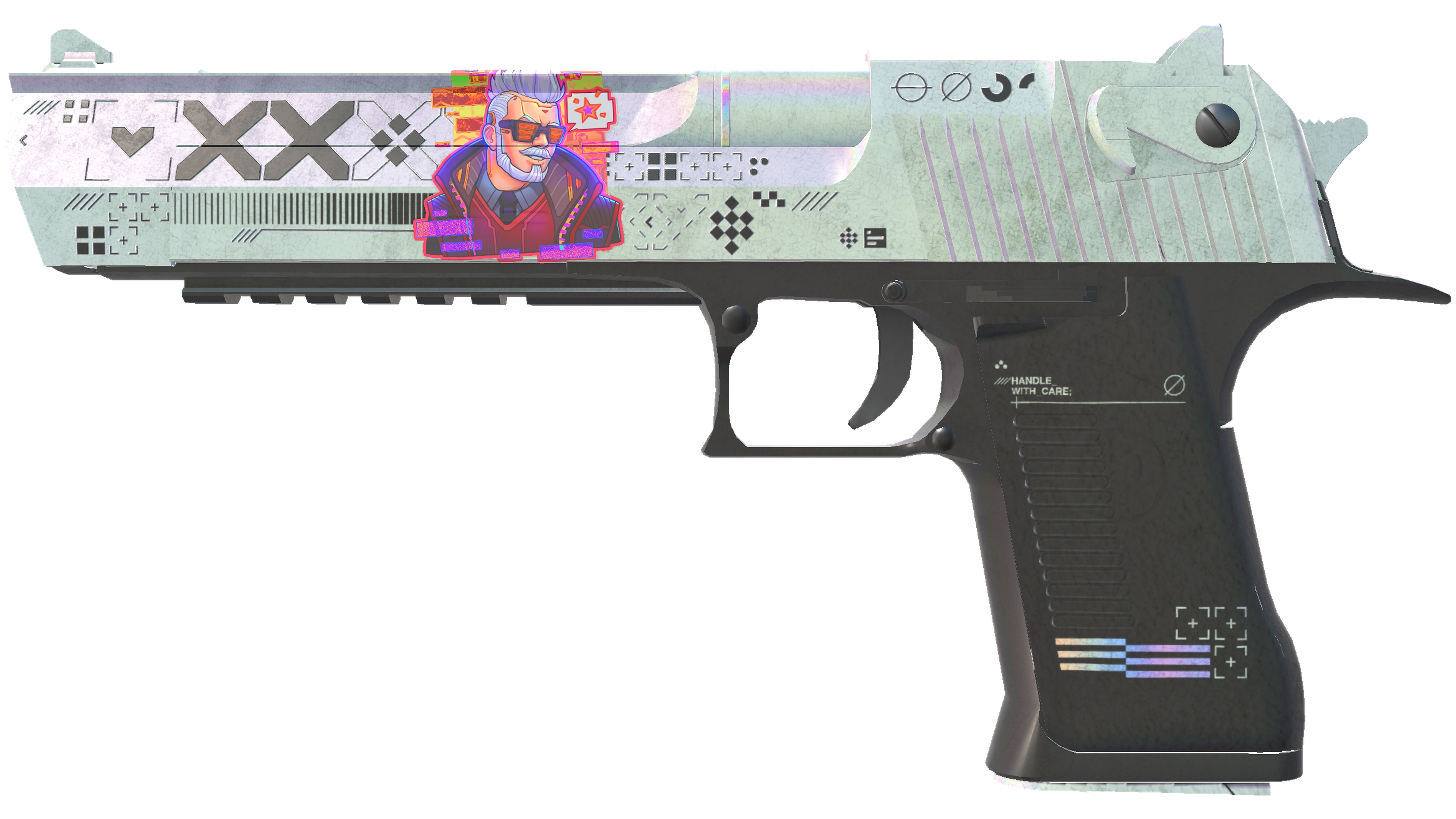 Миниатюра Desert Eagle | Printstream (Battle-Scarred)