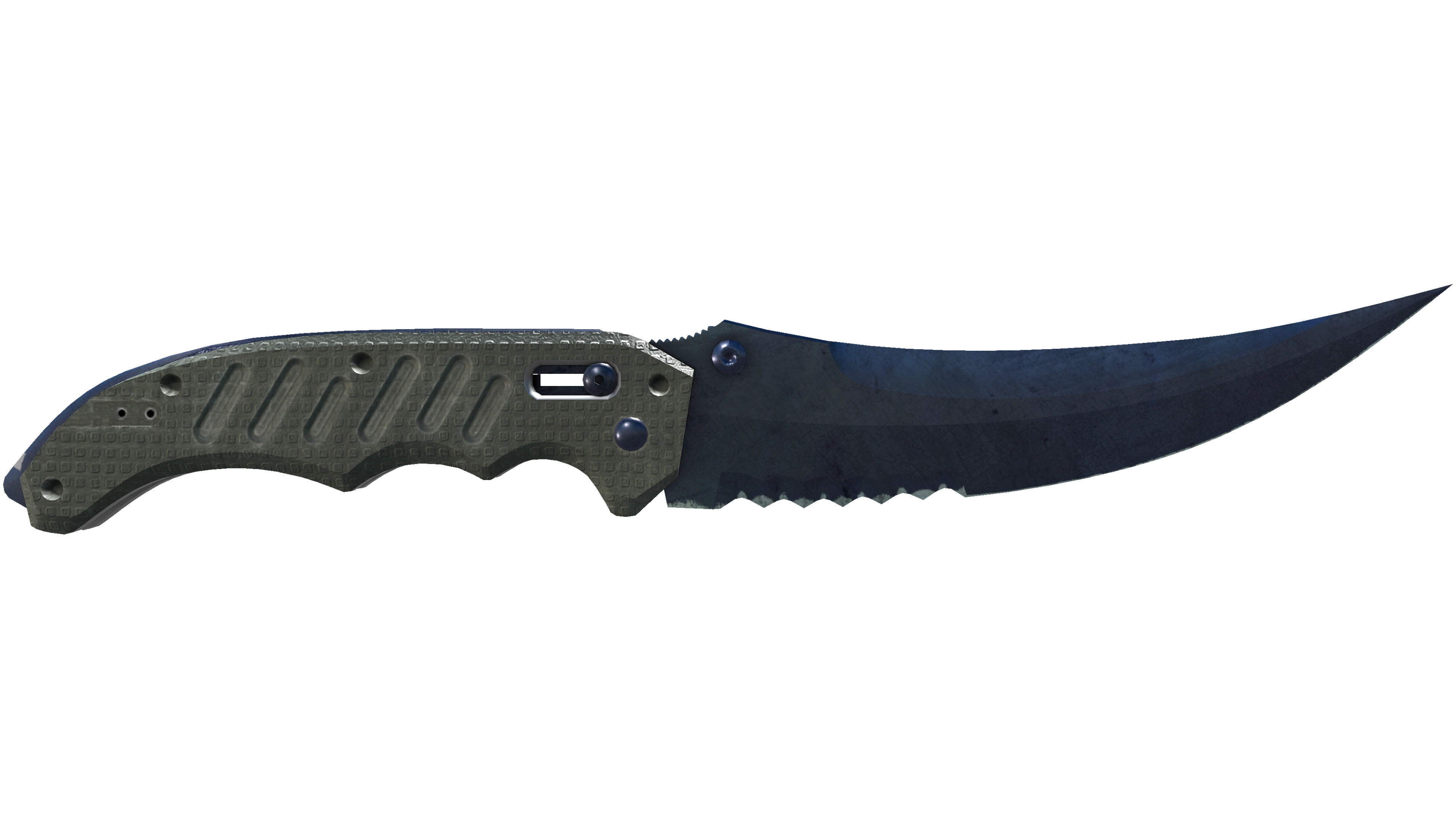 ★ Flip Knife | Blue Steel (Battle-Scarred)