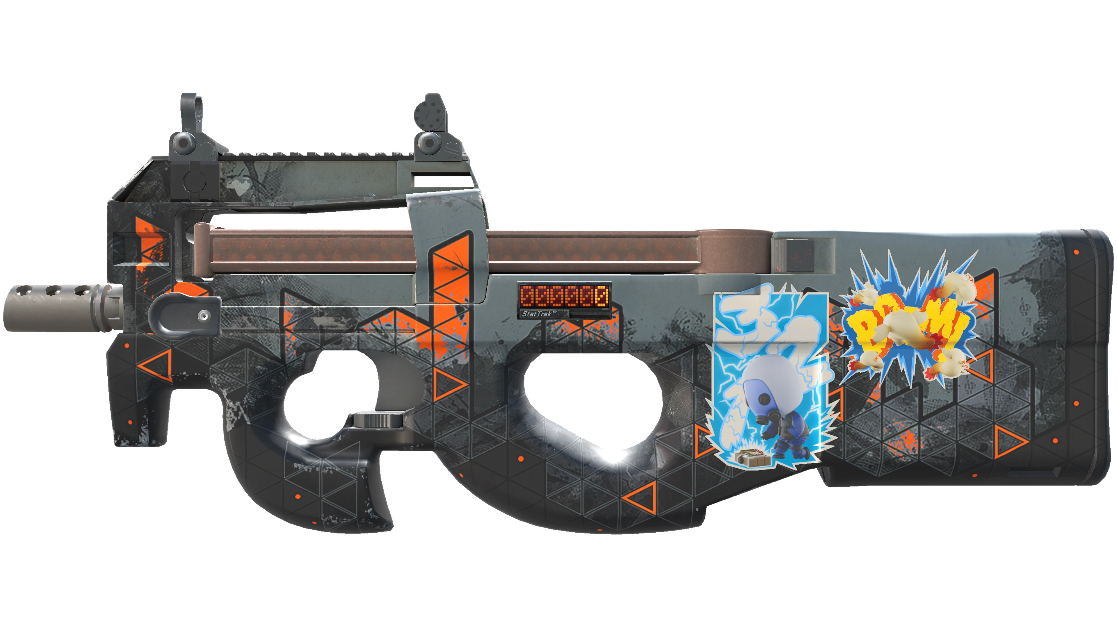 StatTrak™ P90 | Trigon (Field-Tested)
