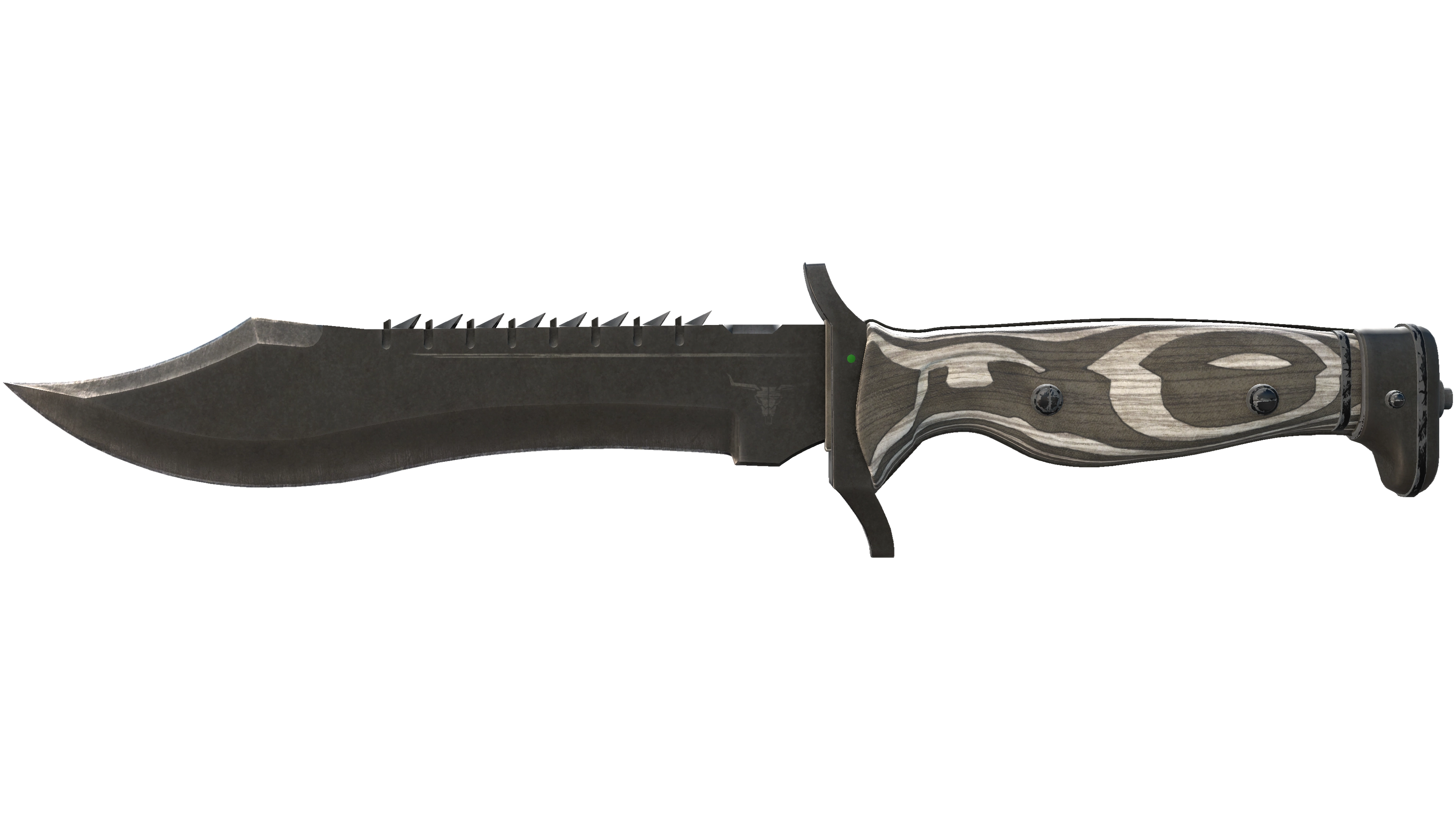 Miniature de ★ Bowie Knife | Black Laminate (Battle-Scarred)