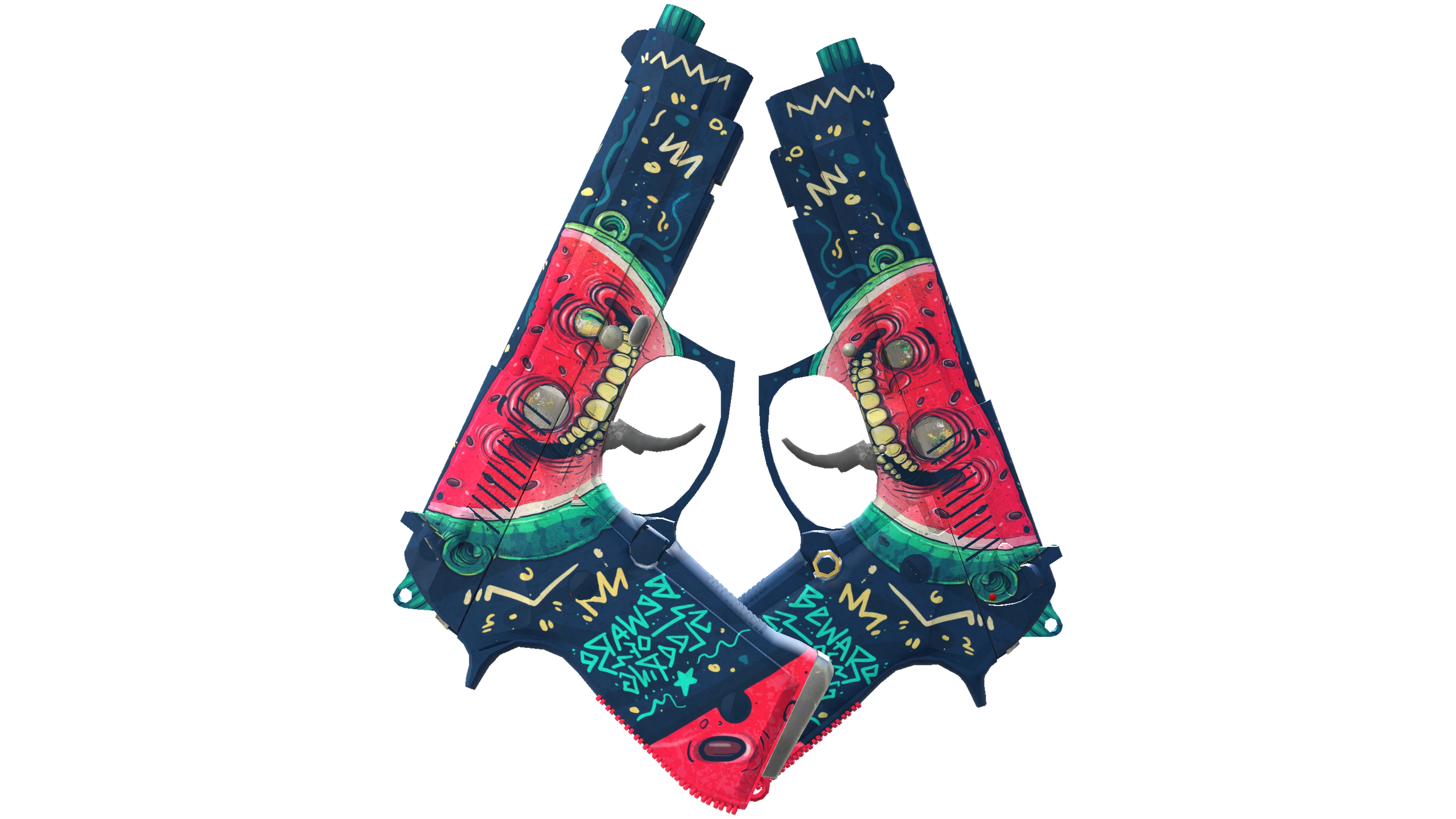 Dual Berettas | Melondrama (Well-Worn) thumbnail