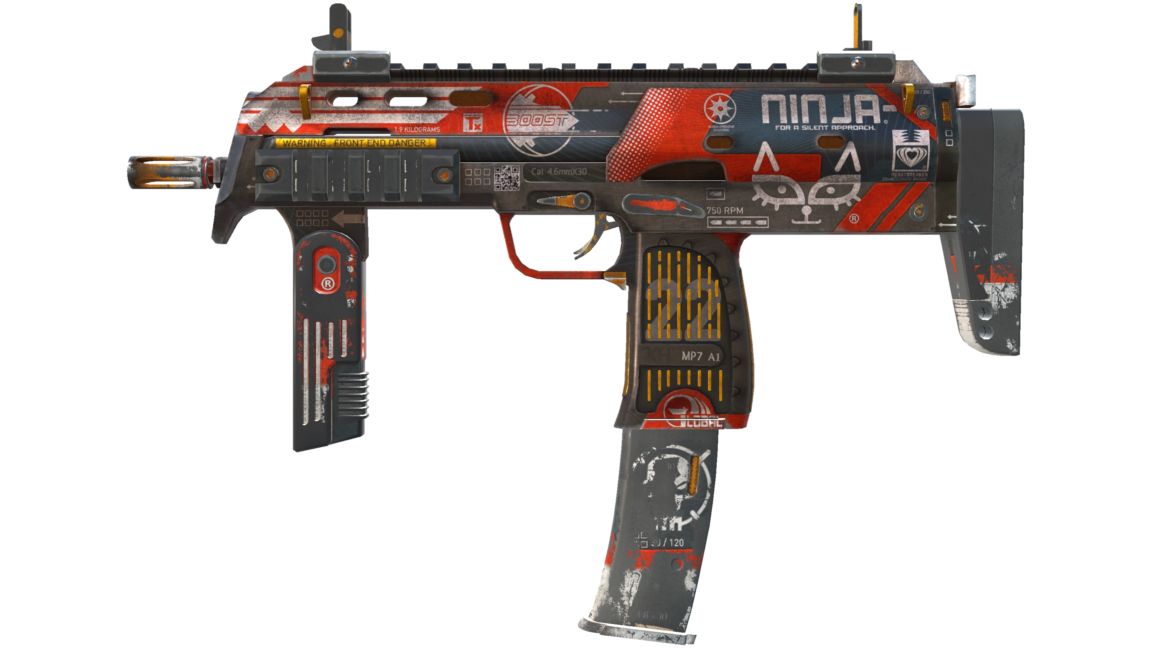 MP7 | Bloodsport (Battle-Scarred) thumbnail