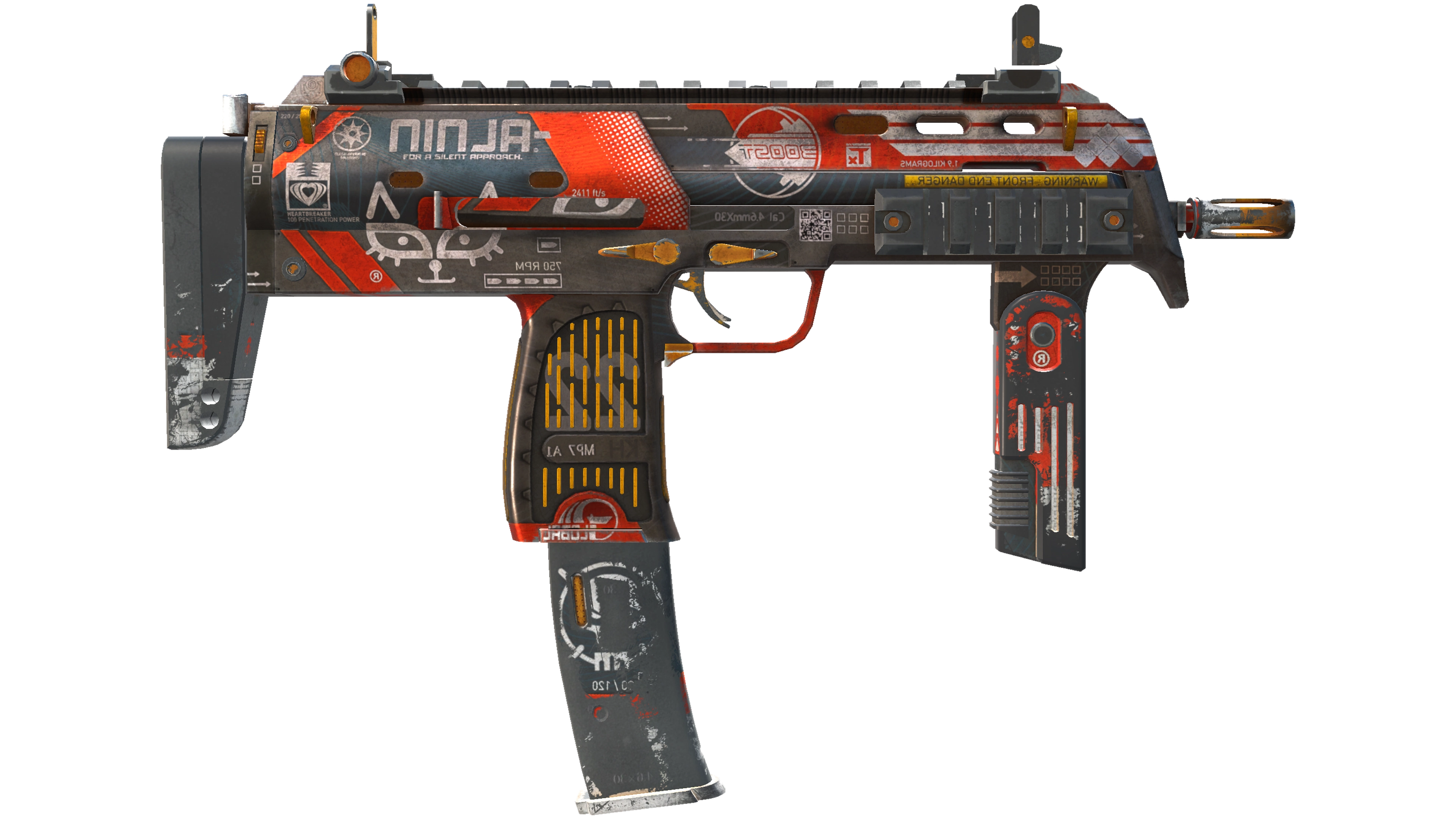MP7 | Bloodsport (Battle-Scarred) thumbnail
